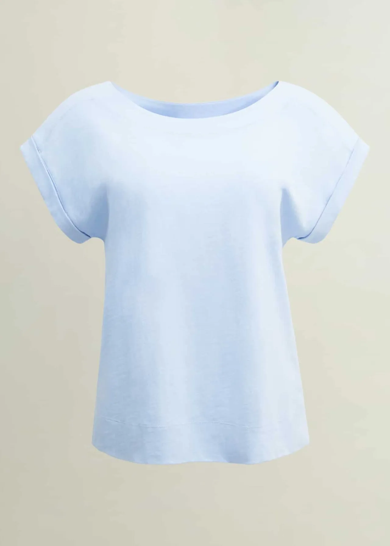 Hobbs Alycia Cotton Slub T-shirt* Tops | Shop By Category