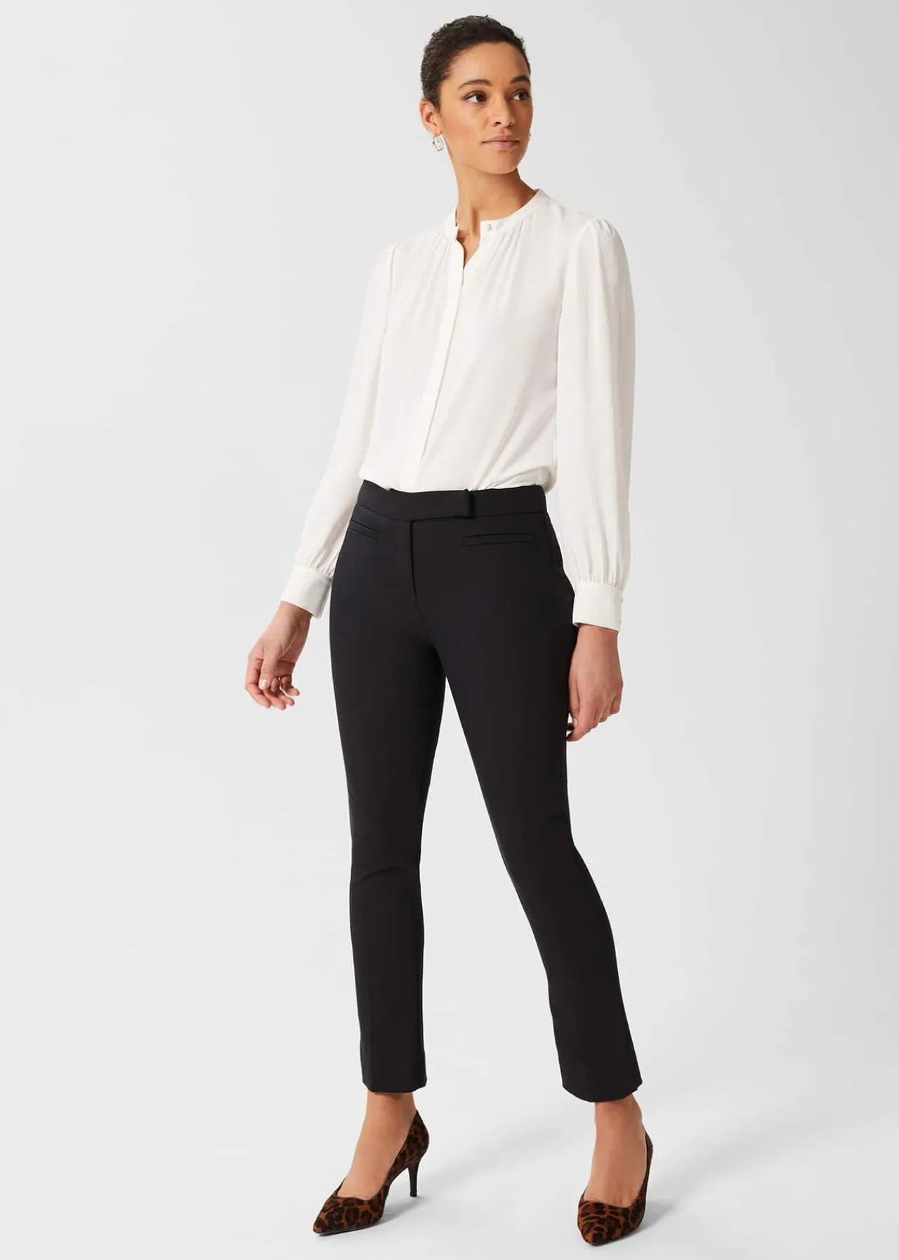Hobbs Annie Slim Trousers With Stretch* Workwear | Trousers