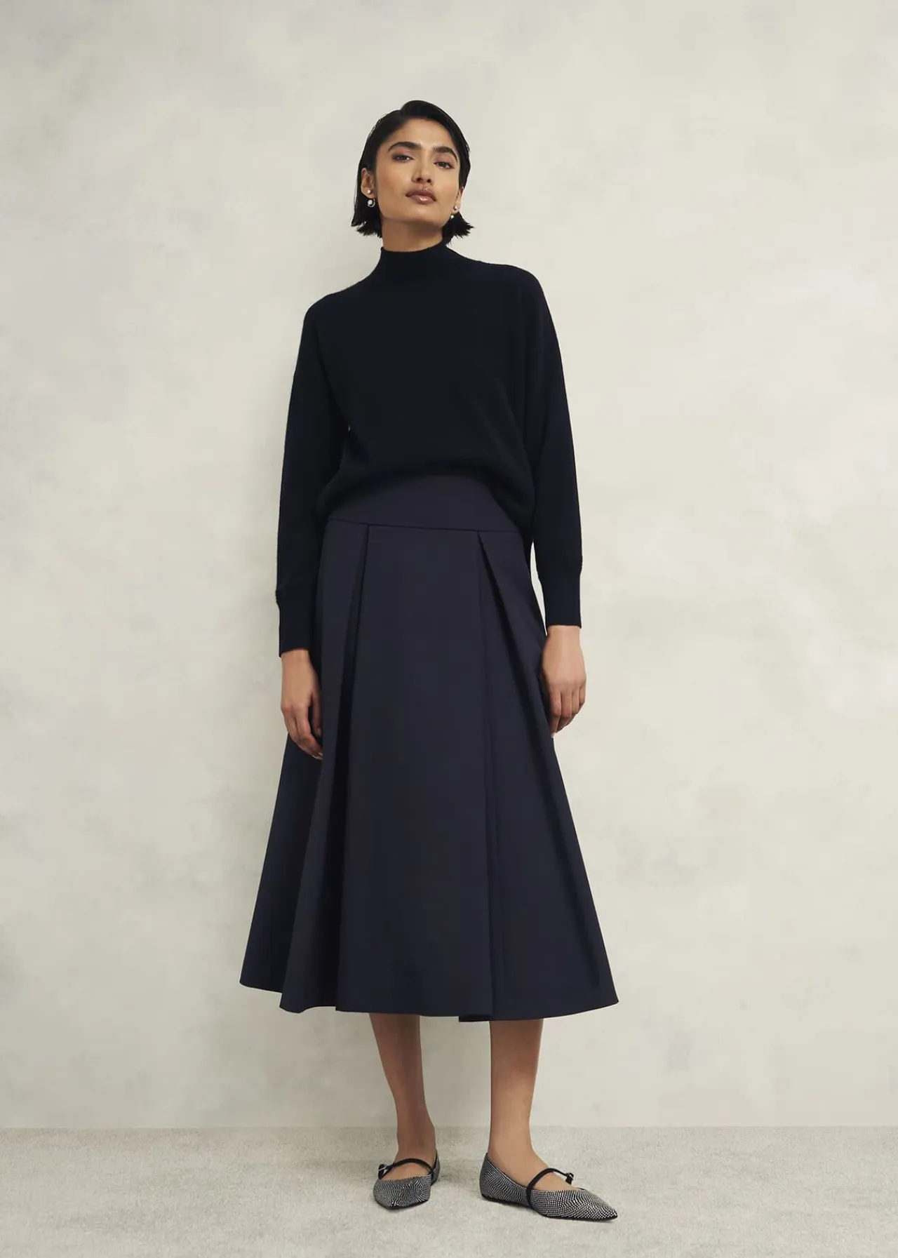 Hobbs Berkeley Skirt With Wool* Workwear | Skirts