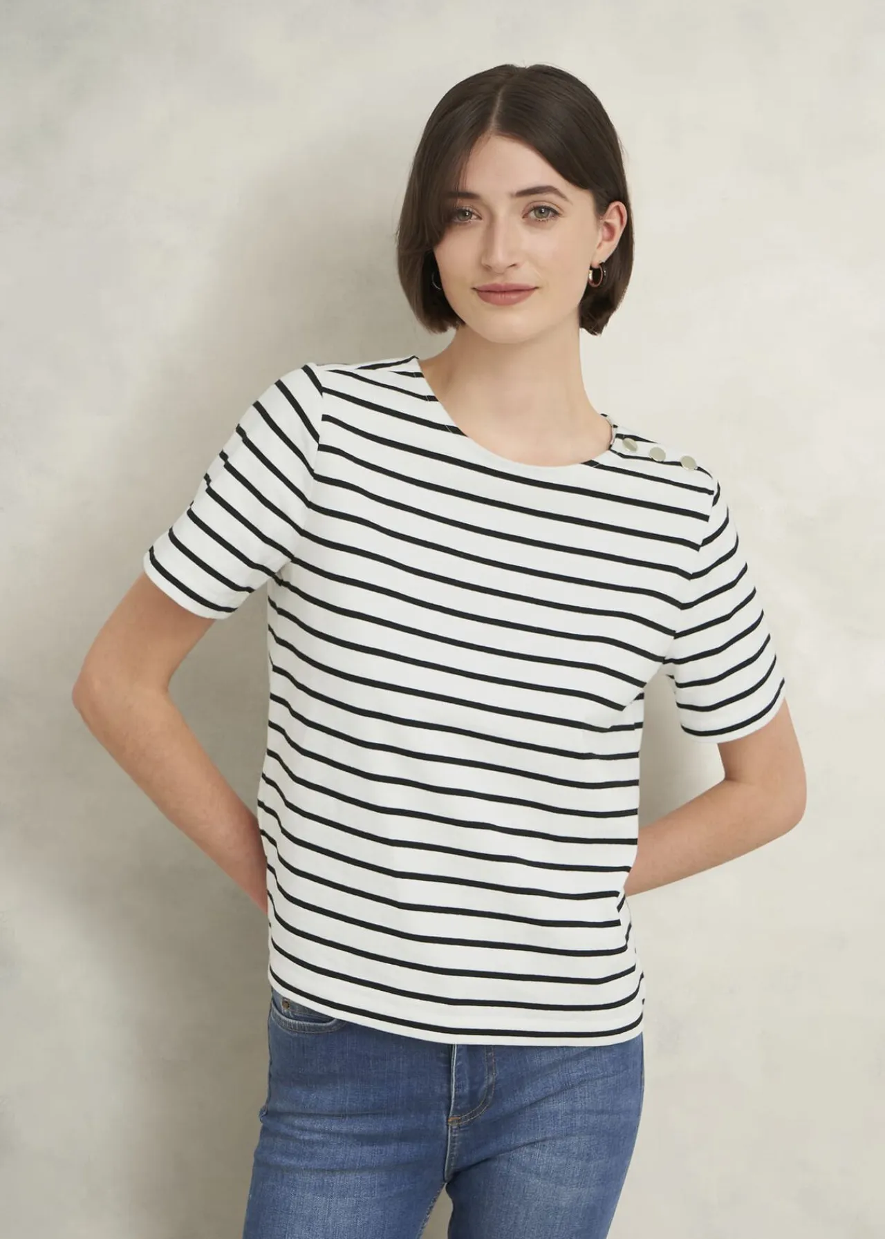 Hobbs Bethan Cotton Stripe Top* Tops | Shop By Category