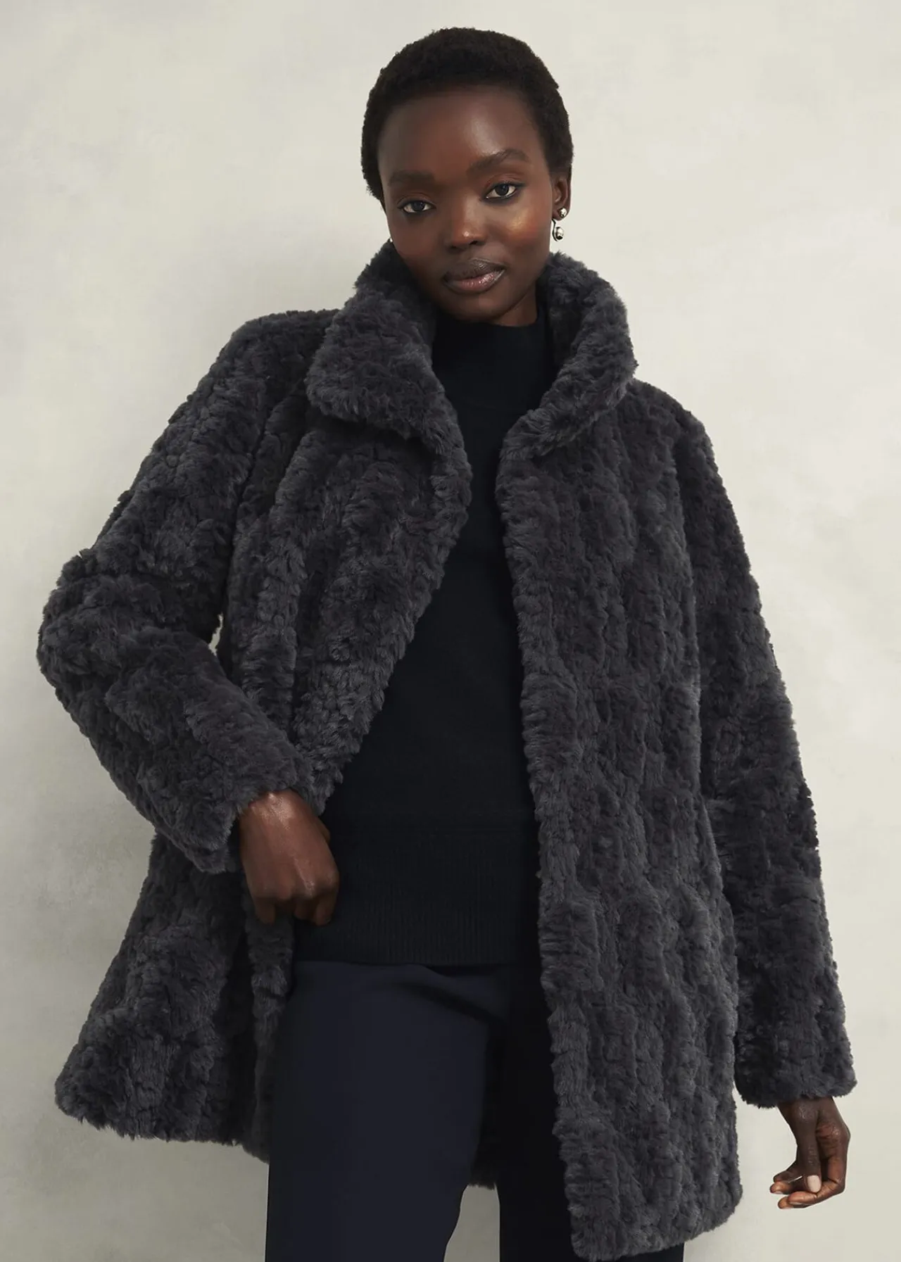 Hobbs Briony Faux Fur Coat* Shop By Category | Shop By Edit