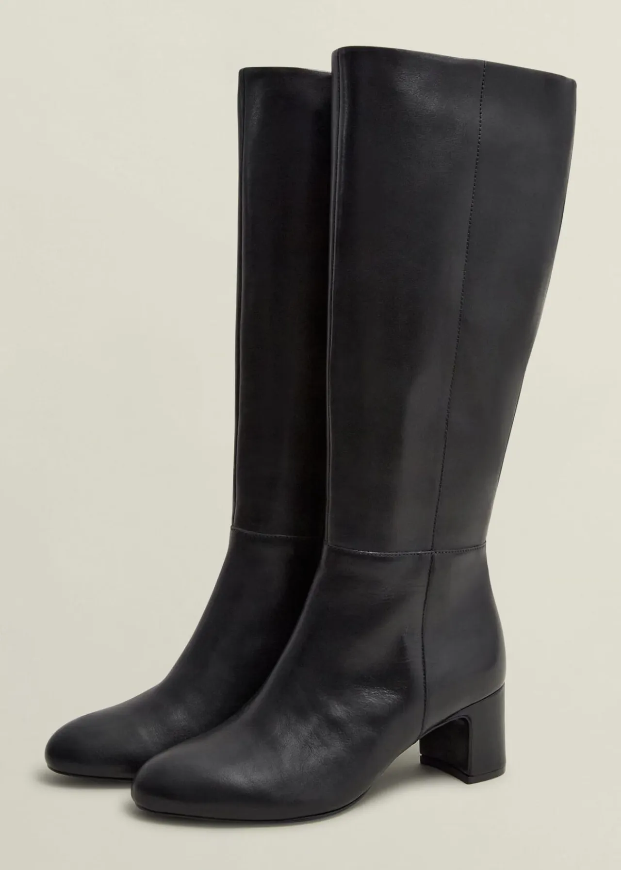 Hobbs Caroline Leather Knee Boots* Boots | Shop By Category