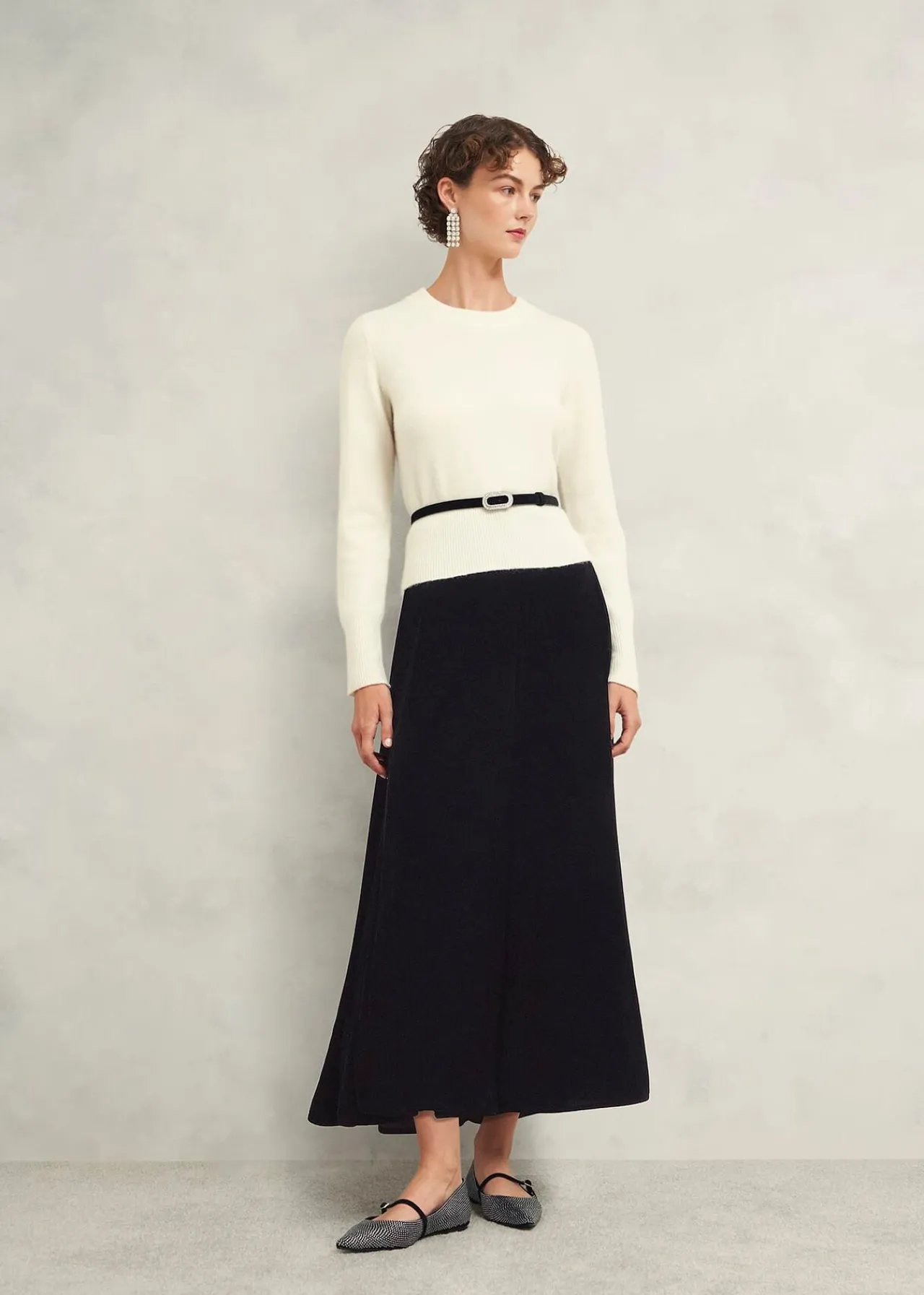 Hobbs Charteris Velvet Skirt* Shop By Category | Shop By Edit