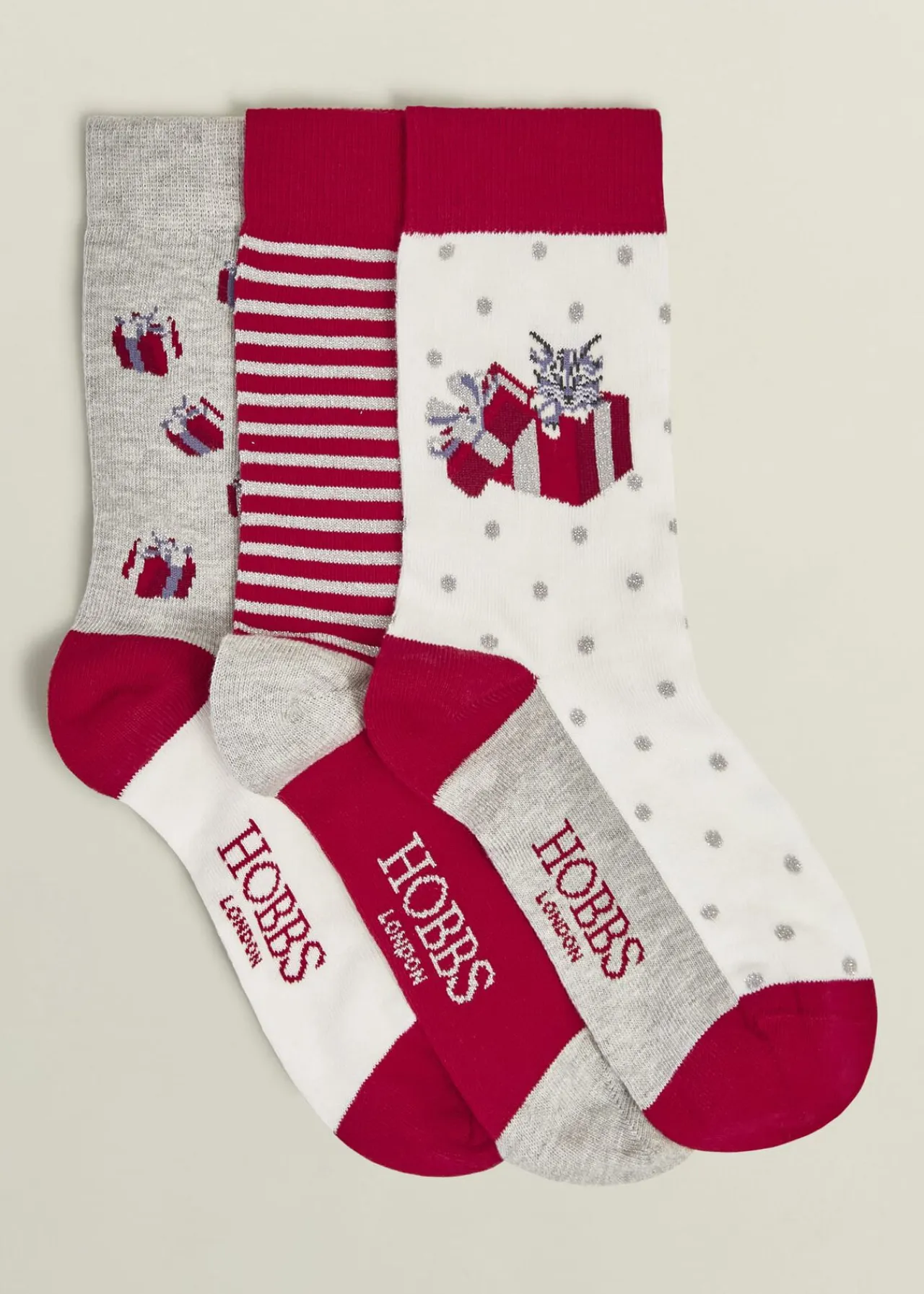 Hobbs Christmas Cat Sock Set* Socks & Tights | Shop By Category