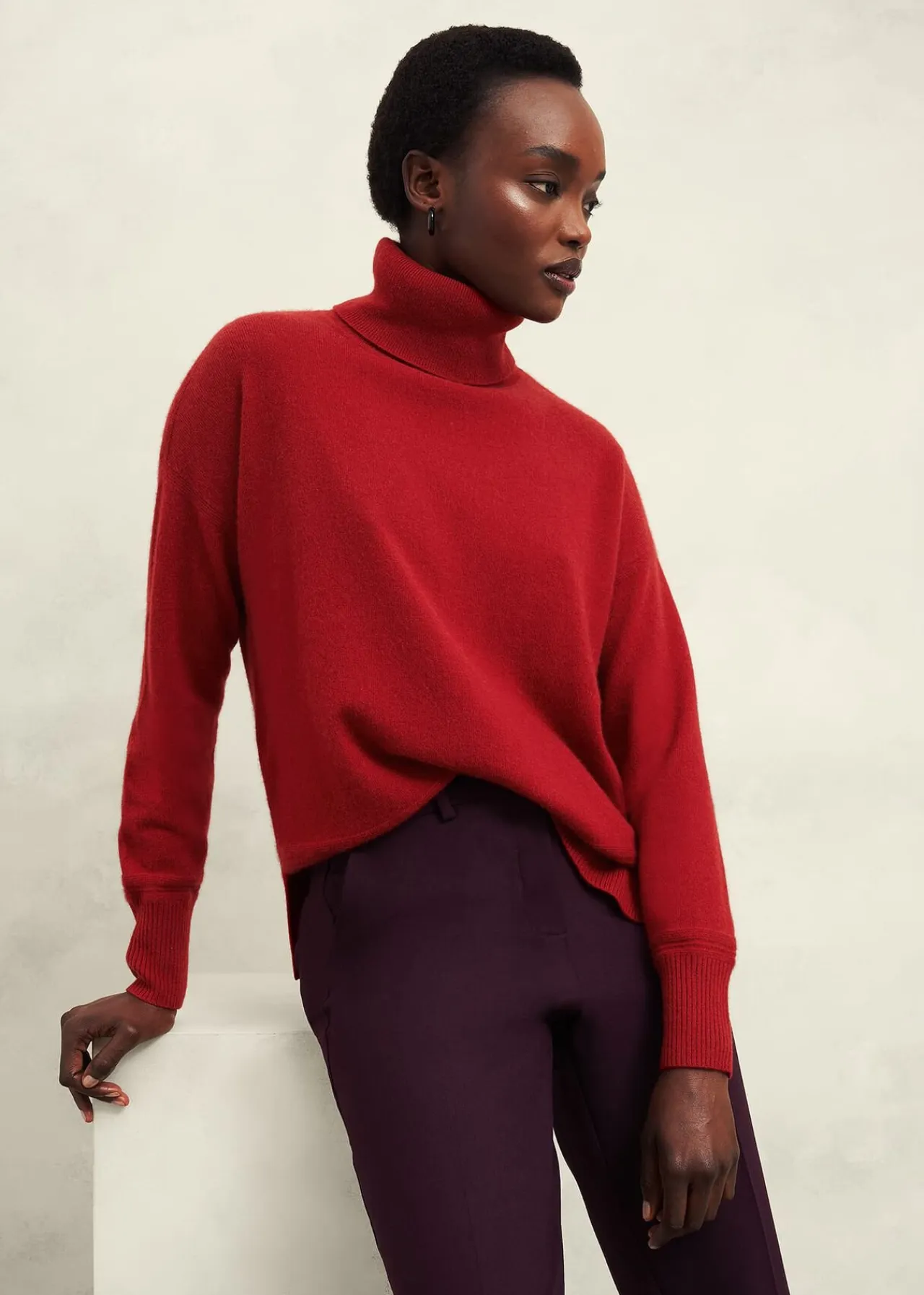 Hobbs Delora Cashmere Roll Neck Jumper* Jumpers & Cardigans | Shop By Category