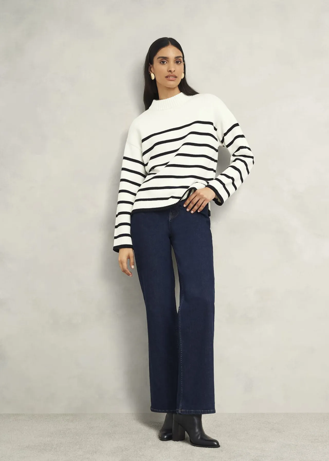 Hobbs Eastnor Cotton Stripe Jumper* Jumpers & Cardigans | Shop By Category