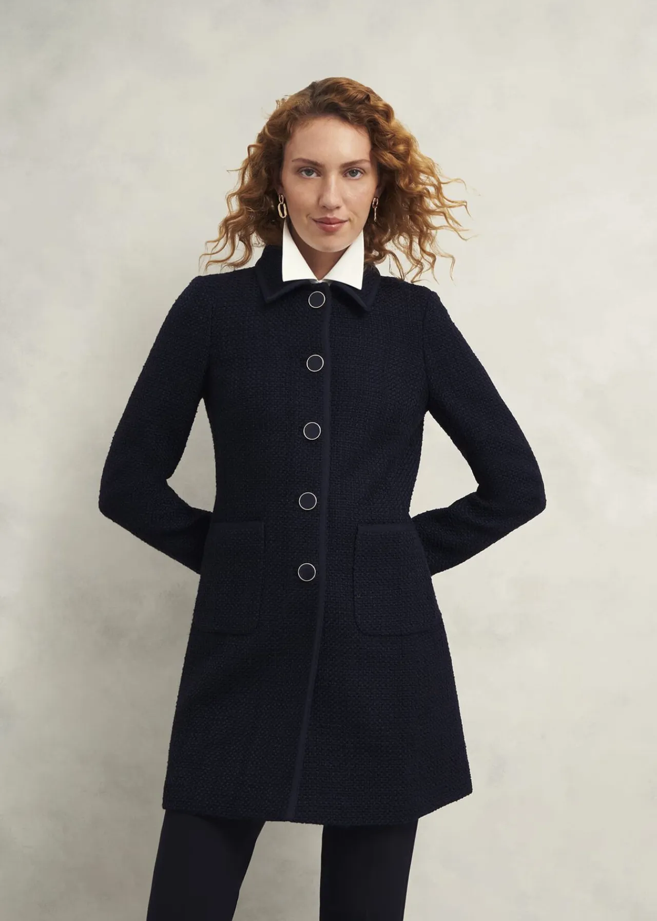 Hobbs Elaine Tweed Coat* Coats & Jackets | Shop By Category