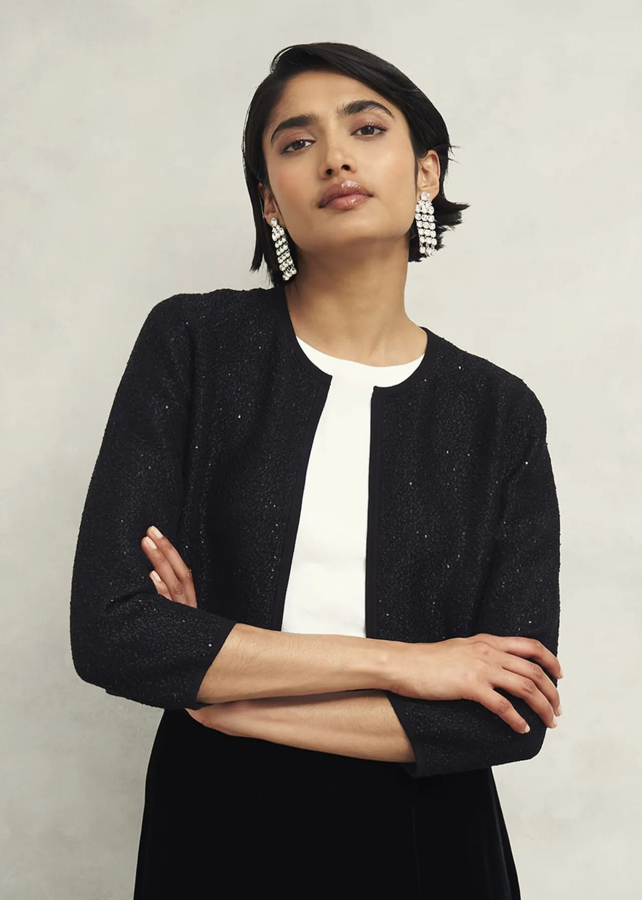 Hobbs Elin Sequin Cardigan* Shop By Category | Shop By Edit