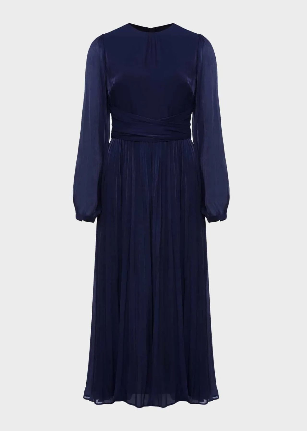 Hobbs Elina Metallic Pleated Dress* Mother Of The Bride Or Groom Outfits | Shop By Category