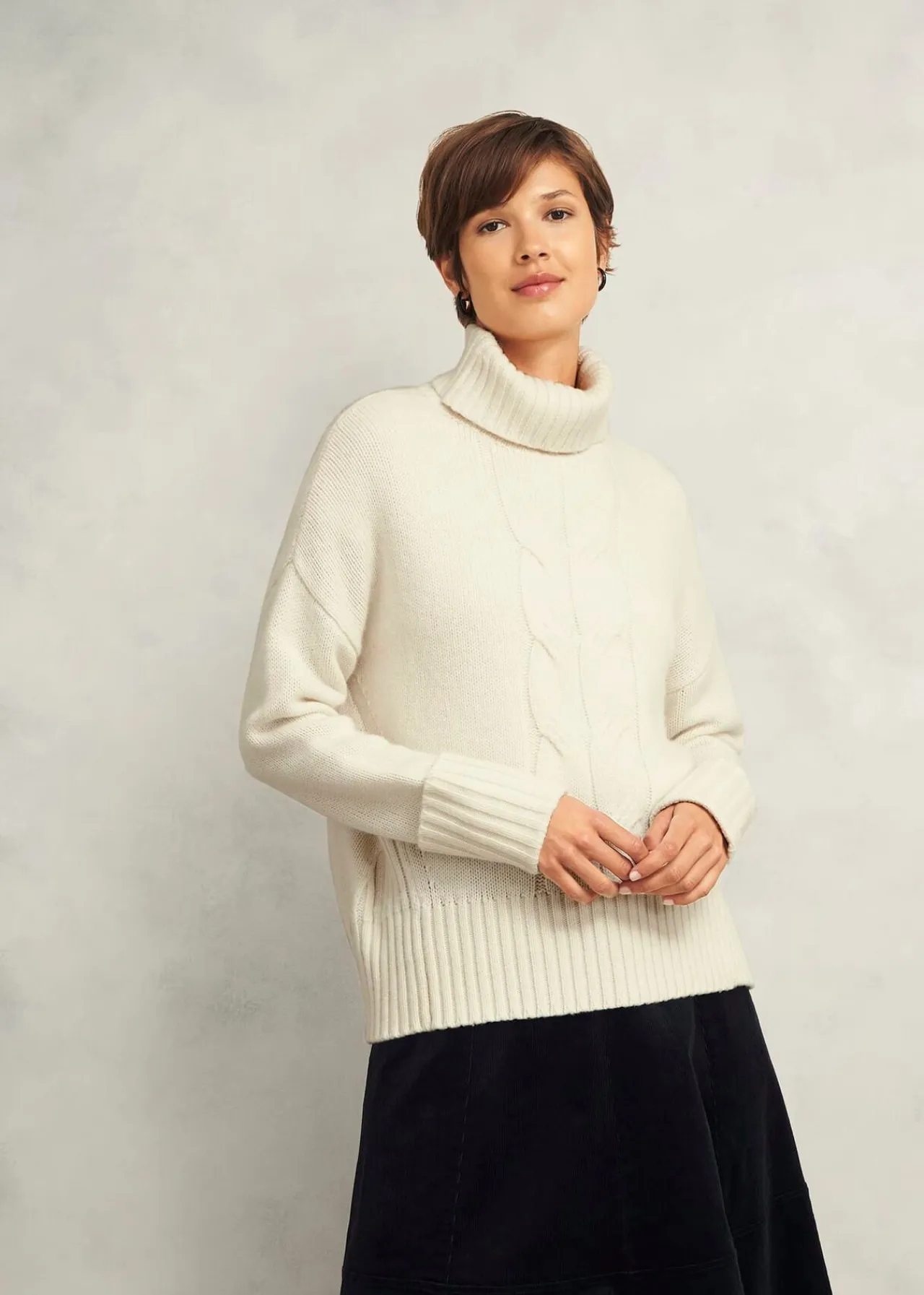 Hobbs Ember Cable Jumper With Alpaca* Jumpers & Cardigans | Shop By Category