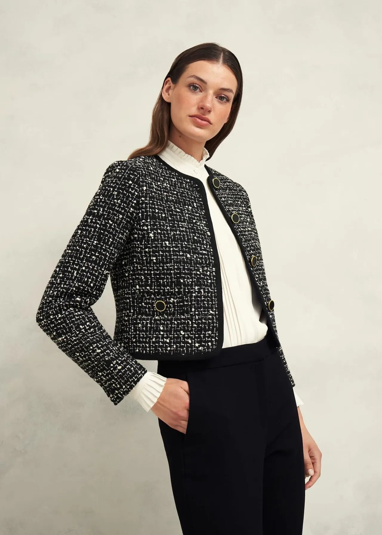 Hobbs Emilia Tweed Jacket* Workwear | Coats & Jackets