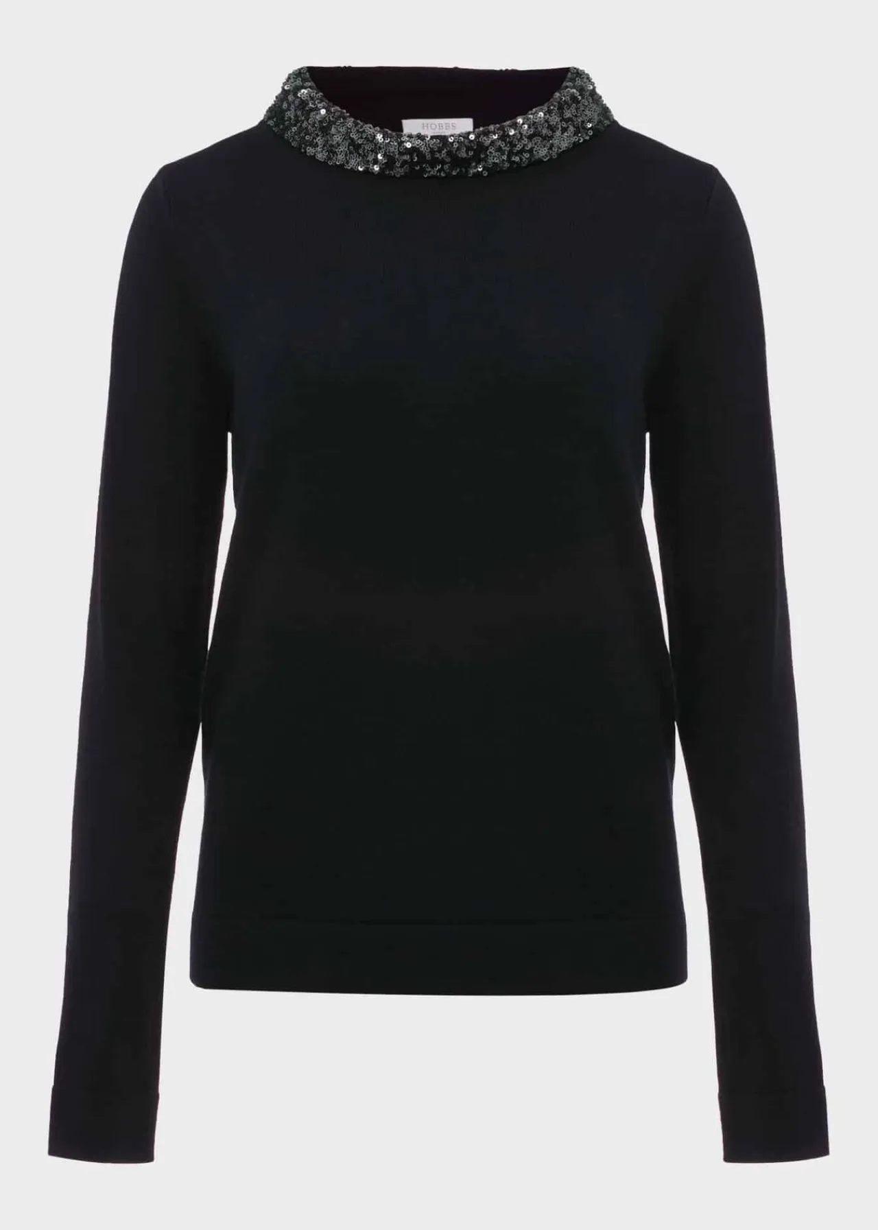 Hobbs Esther Sequin Jumper With Cashmere* Cashmere | Jumpers & Cardigans