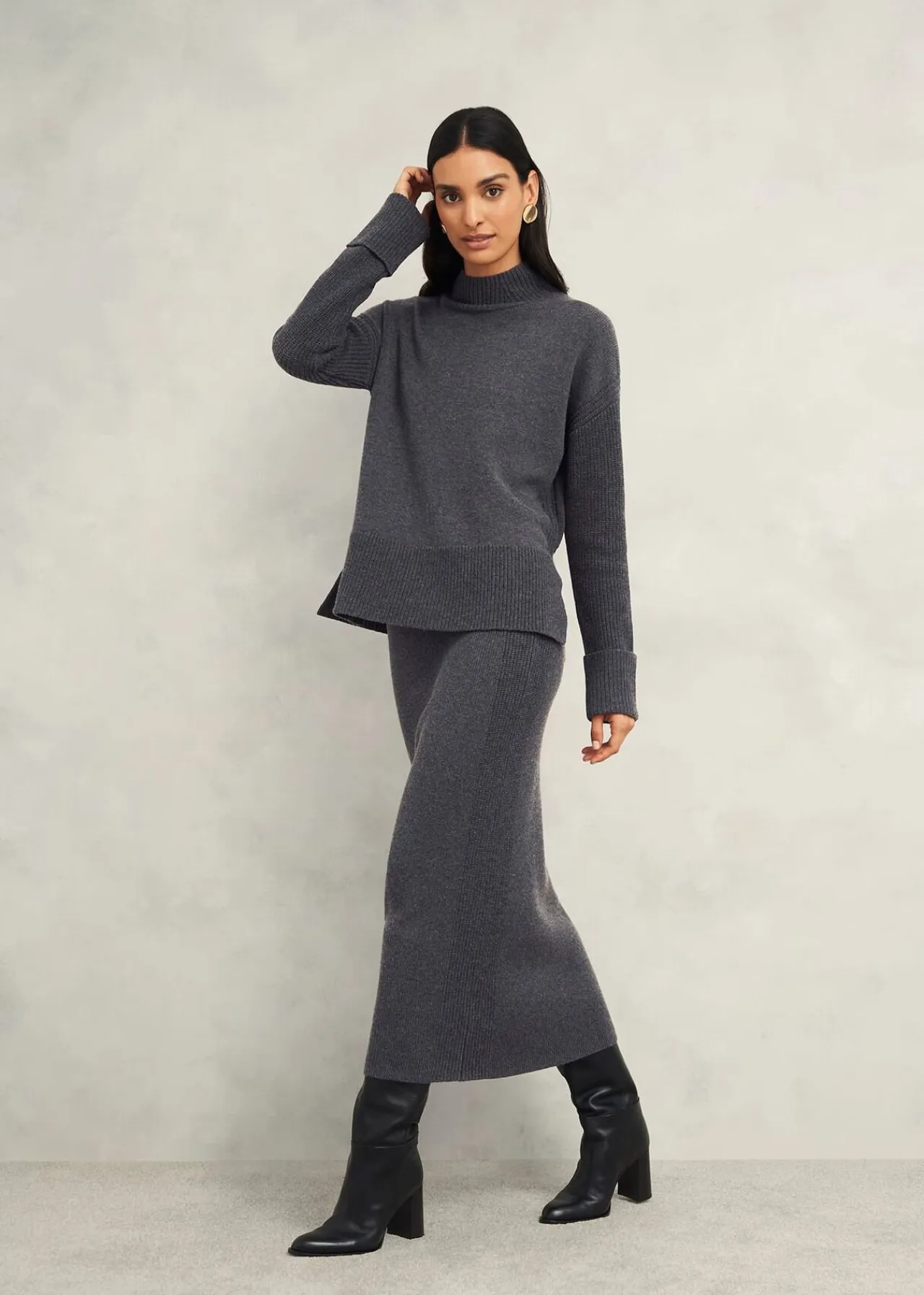 Hobbs Gaskell Co-ord Wool Cotton Jumper* Limited Edition | Jumpers & Cardigans