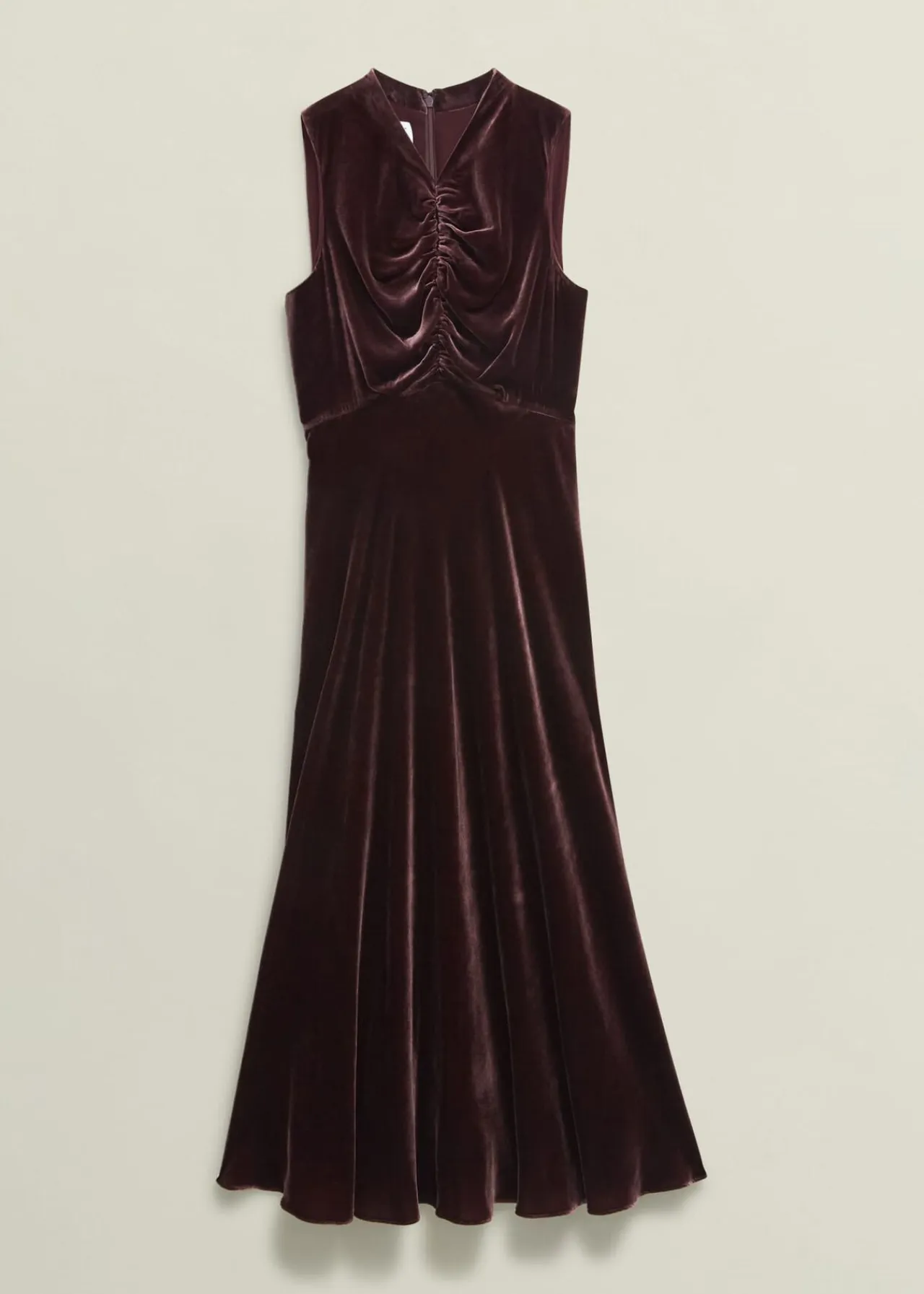 Hobbs Isleworth Velvet Dress With Silk* Shop By Category | Shop By Edit