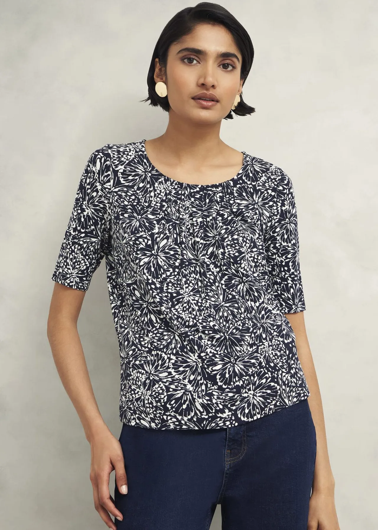 Hobbs Jacqueline Print Top* Tops | Shop By Category