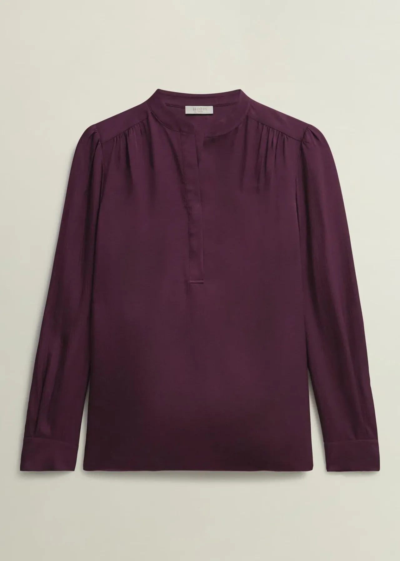 Hobbs Jade Satin Blouse* Workwear | Tops