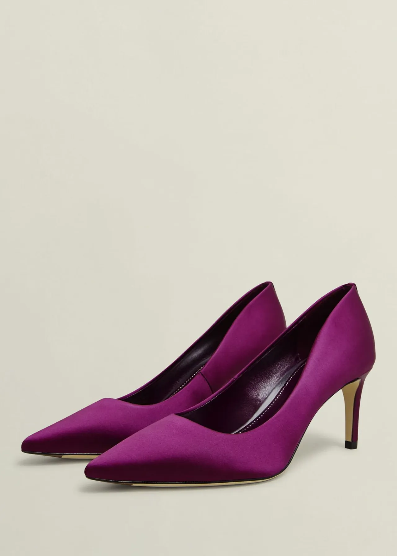 Hobbs Leila Satin Courts* Heels | Shop By Category