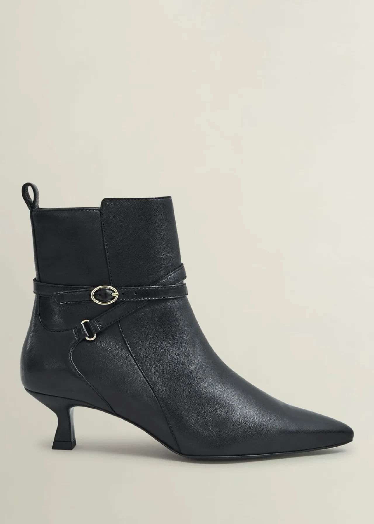 Hobbs Loretta Leather Heeled Ankle Boots* Boots | Shop By Category