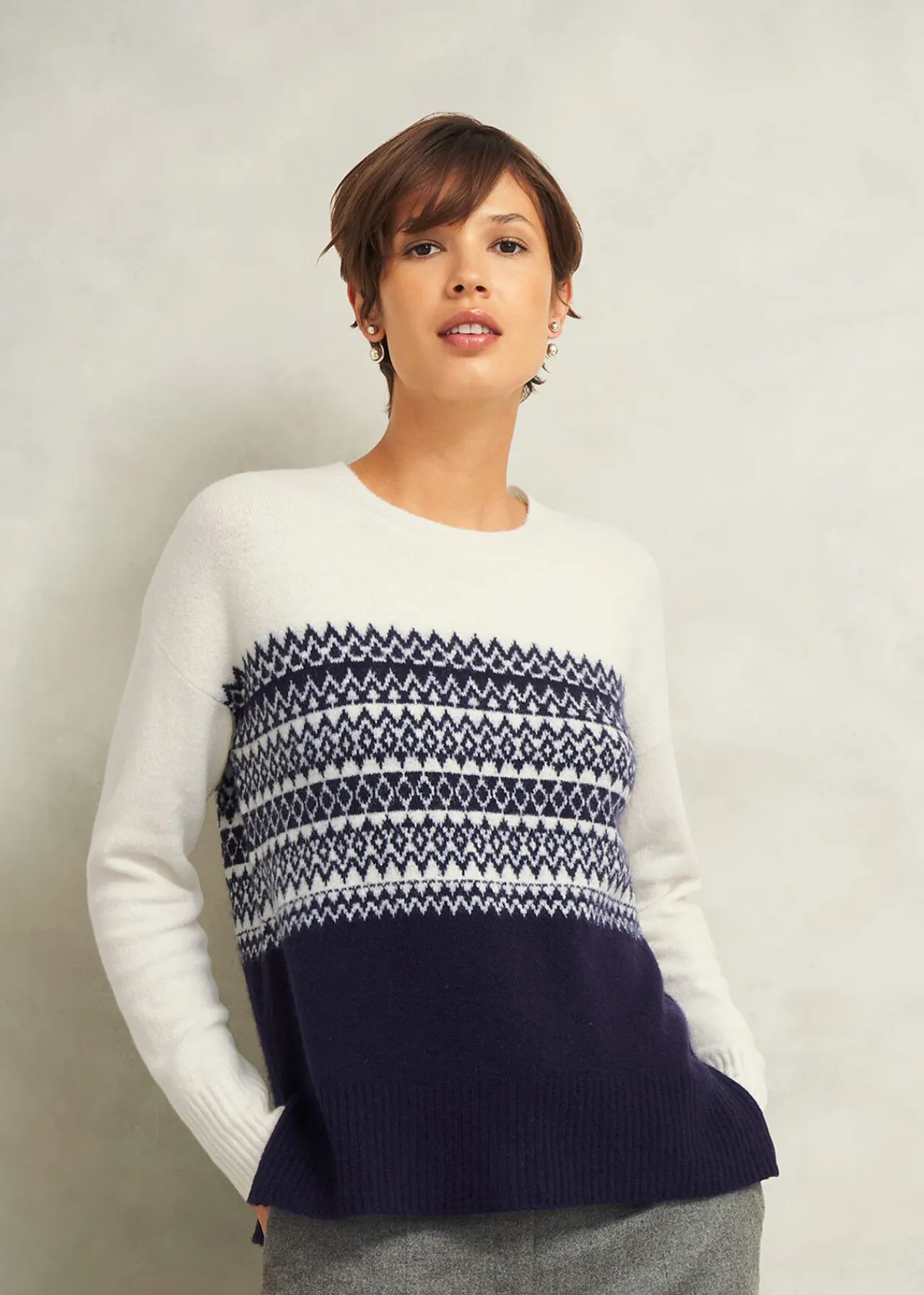 Hobbs Lorrie Fairisle Jumper With Alpaca* Jumpers & Cardigans | Shop By Category