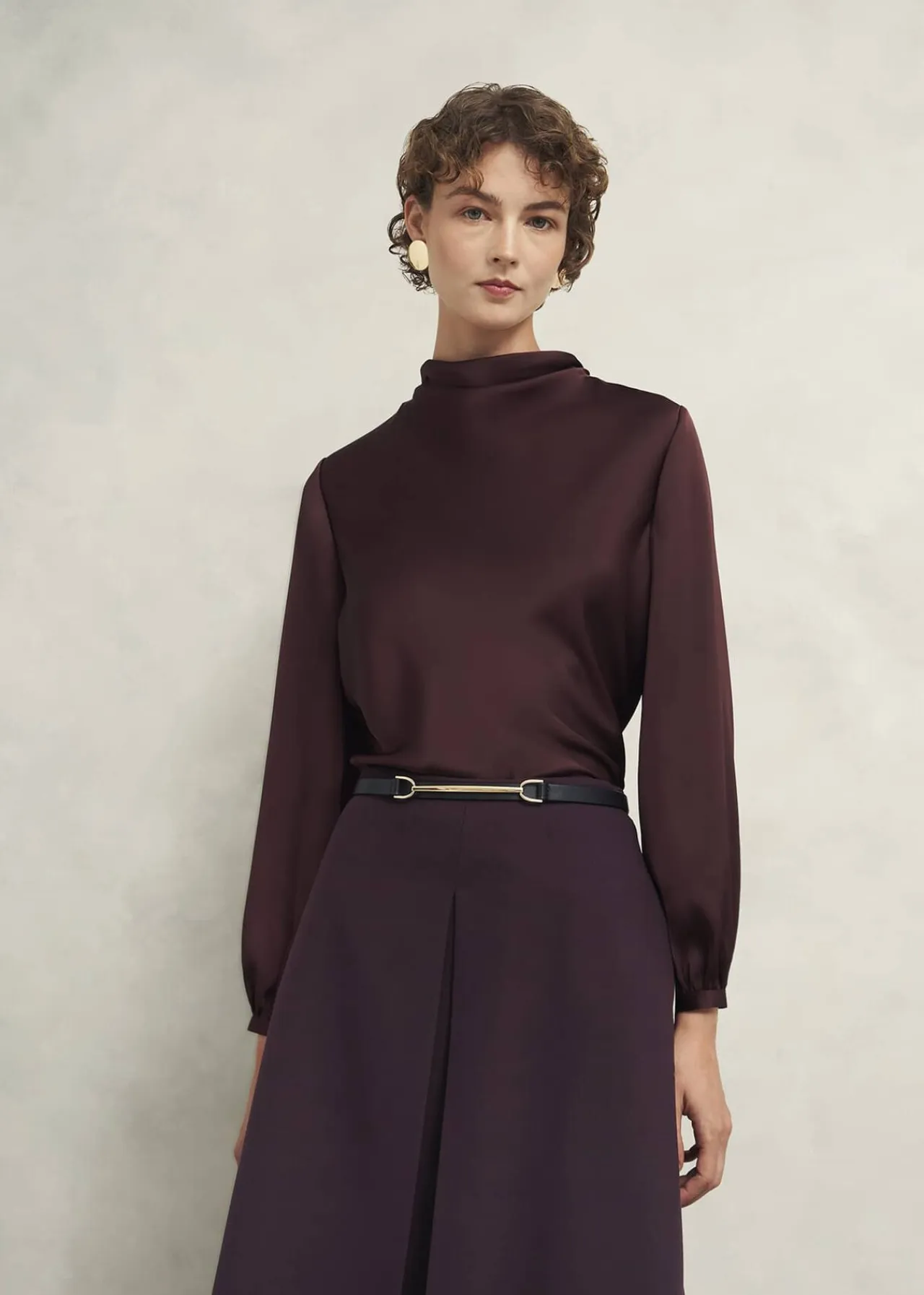Hobbs Lulworth Satin Blouse* Limited Edition | Workwear