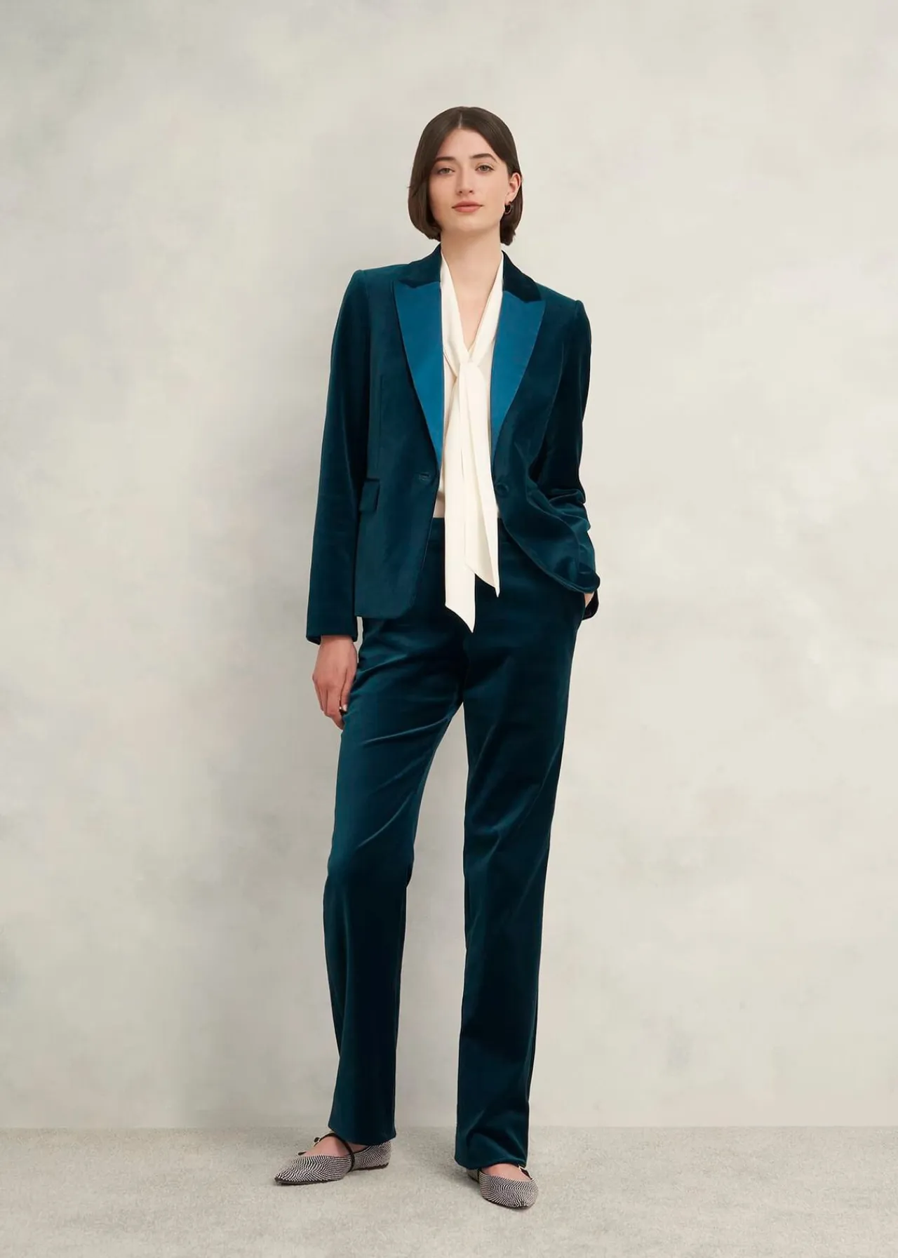 Hobbs Luna Velvet Straight Trousers* Shop By Category | Shop By Edit