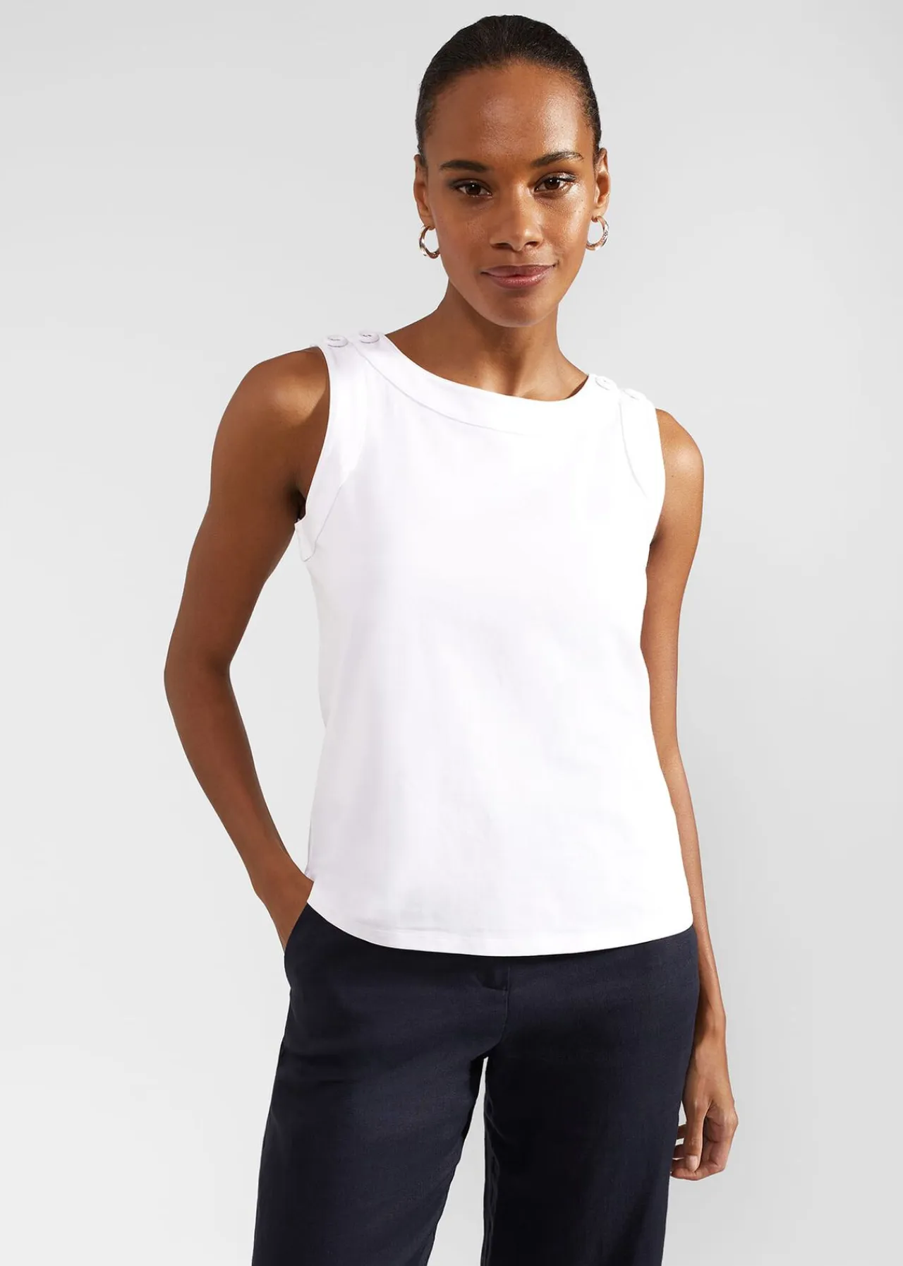 Hobbs Maddy Cotton Top* Tops | Shop By Category