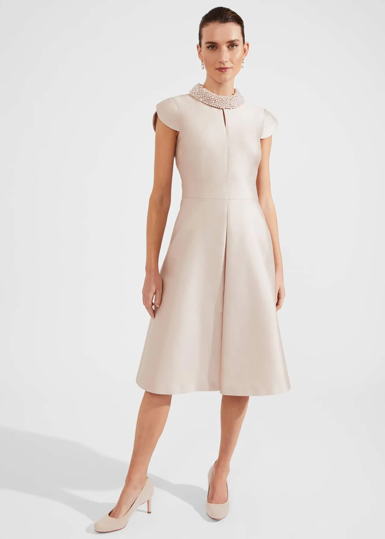 Hobbs Marcella Silk Blend Dress* Matching Dresses & Jackets | Mother Of The Bride Or Groom Outfits