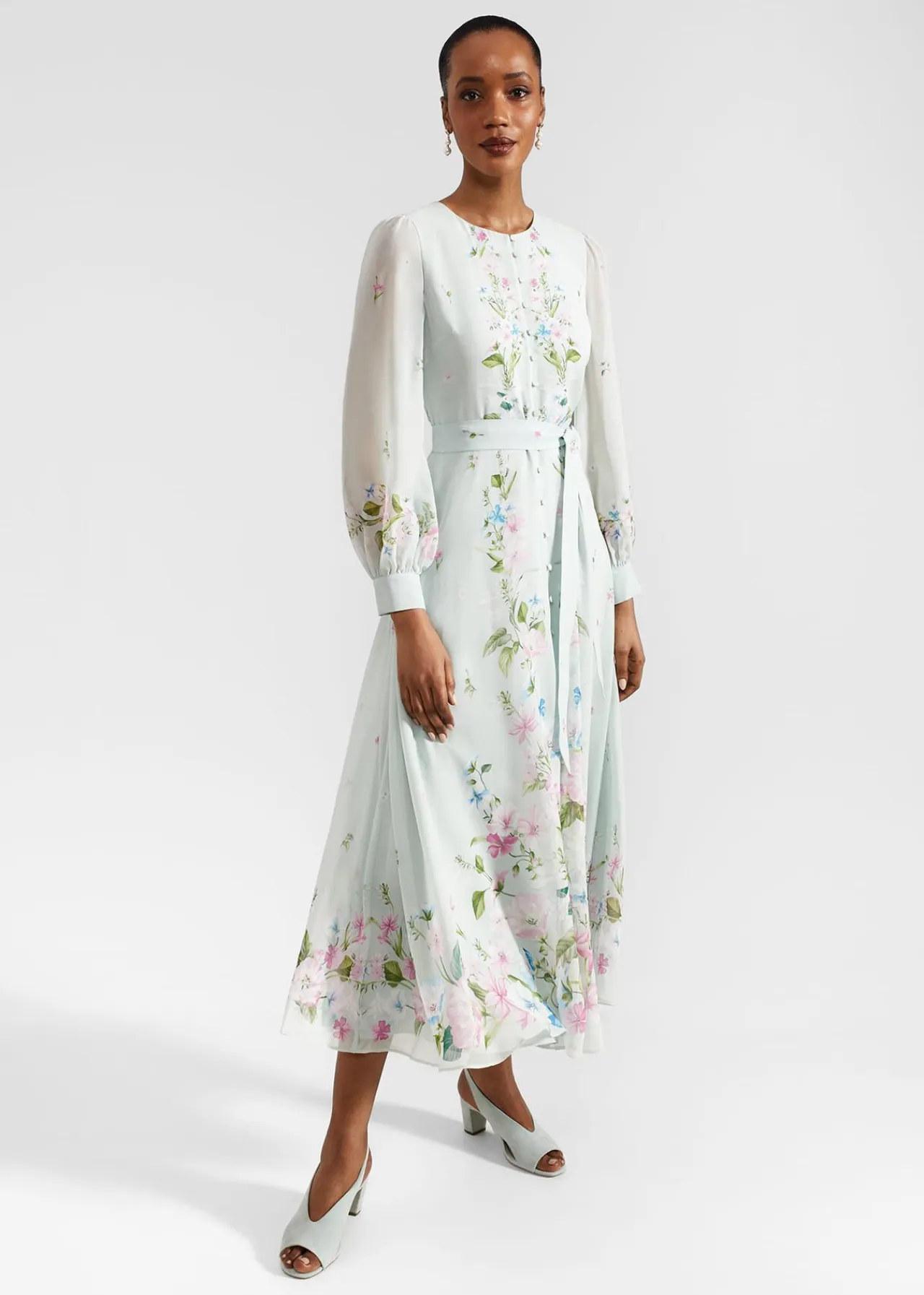 Hobbs Maribella Silk Dress* Mother Of The Bride Or Groom Outfits | Shop By Category