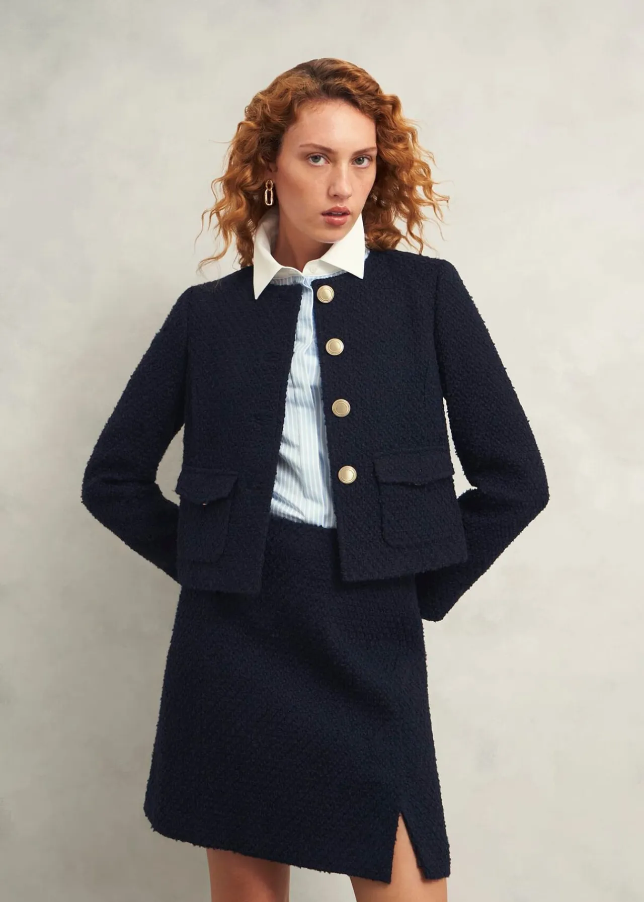 Hobbs Marie Jacket With Wool* Workwear | Coats & Jackets