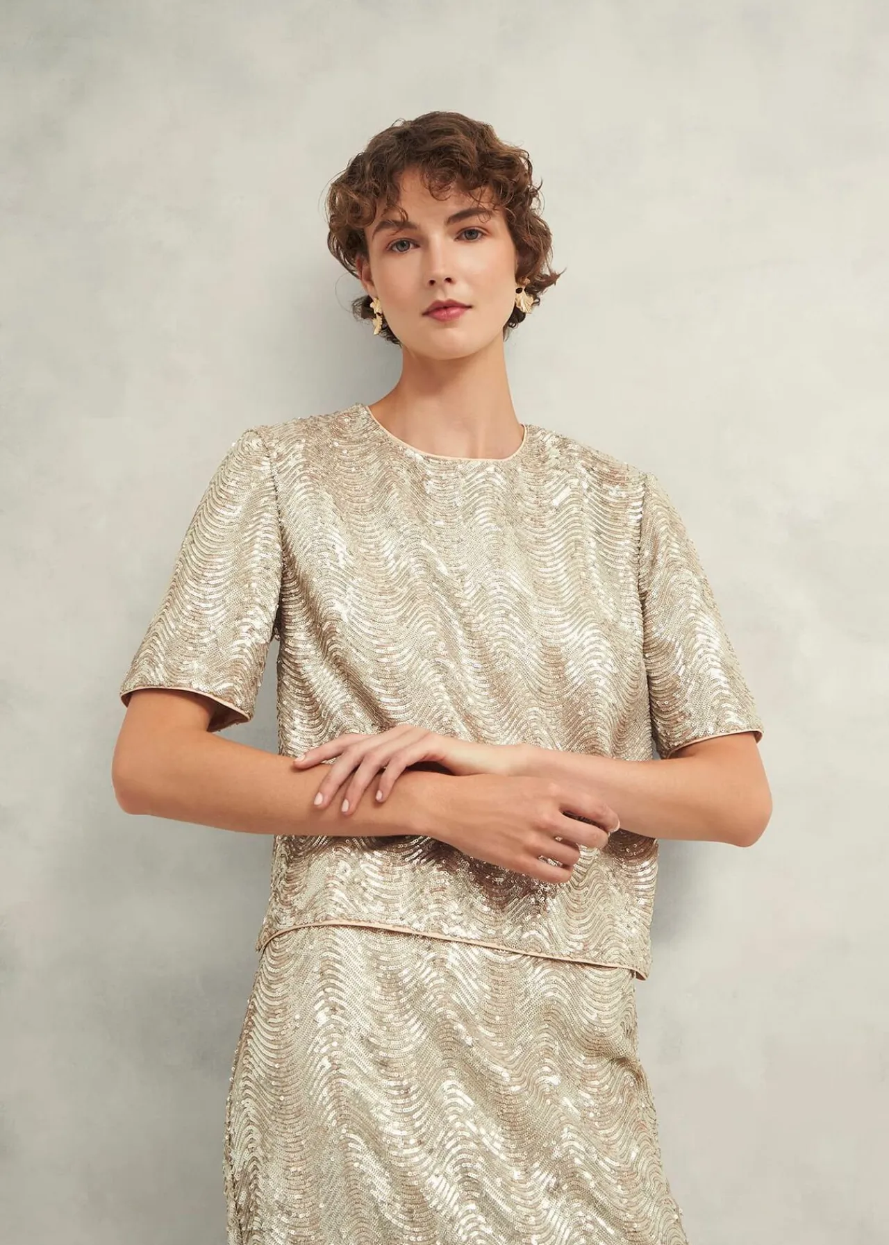 Hobbs Marlowe Sequin Top* Shop By Category | Shop By Edit