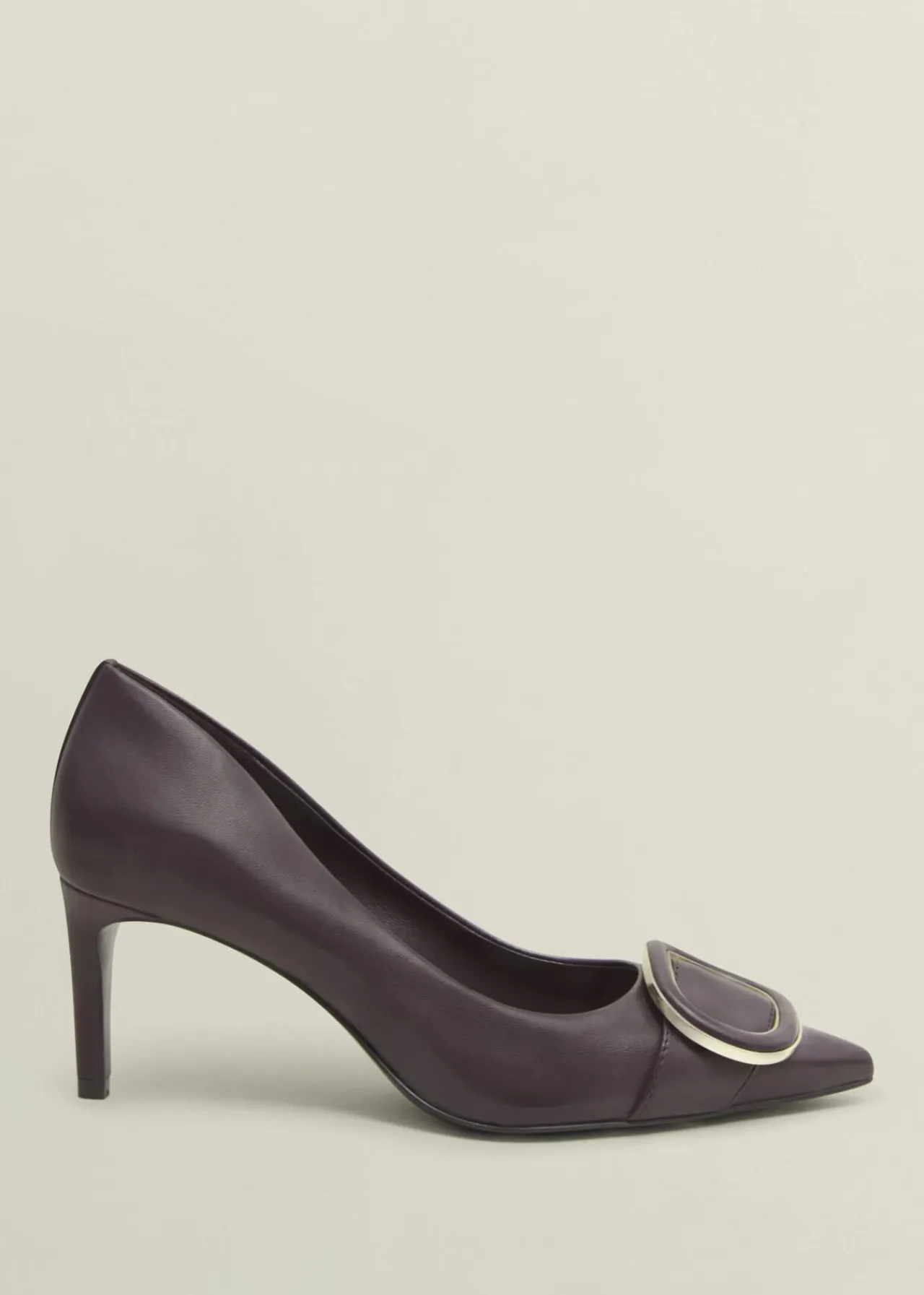 Hobbs Martie Leather Court Shoes* Work Shoes | Workwear