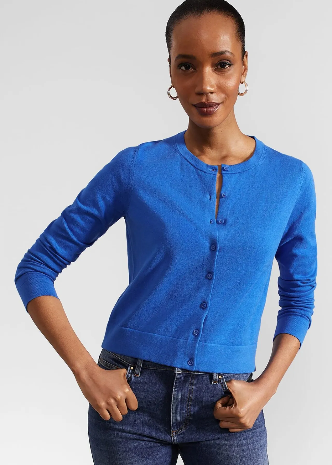 Hobbs Michelle Cotton Cardigan* Jumpers & Cardigans | Shop By Category