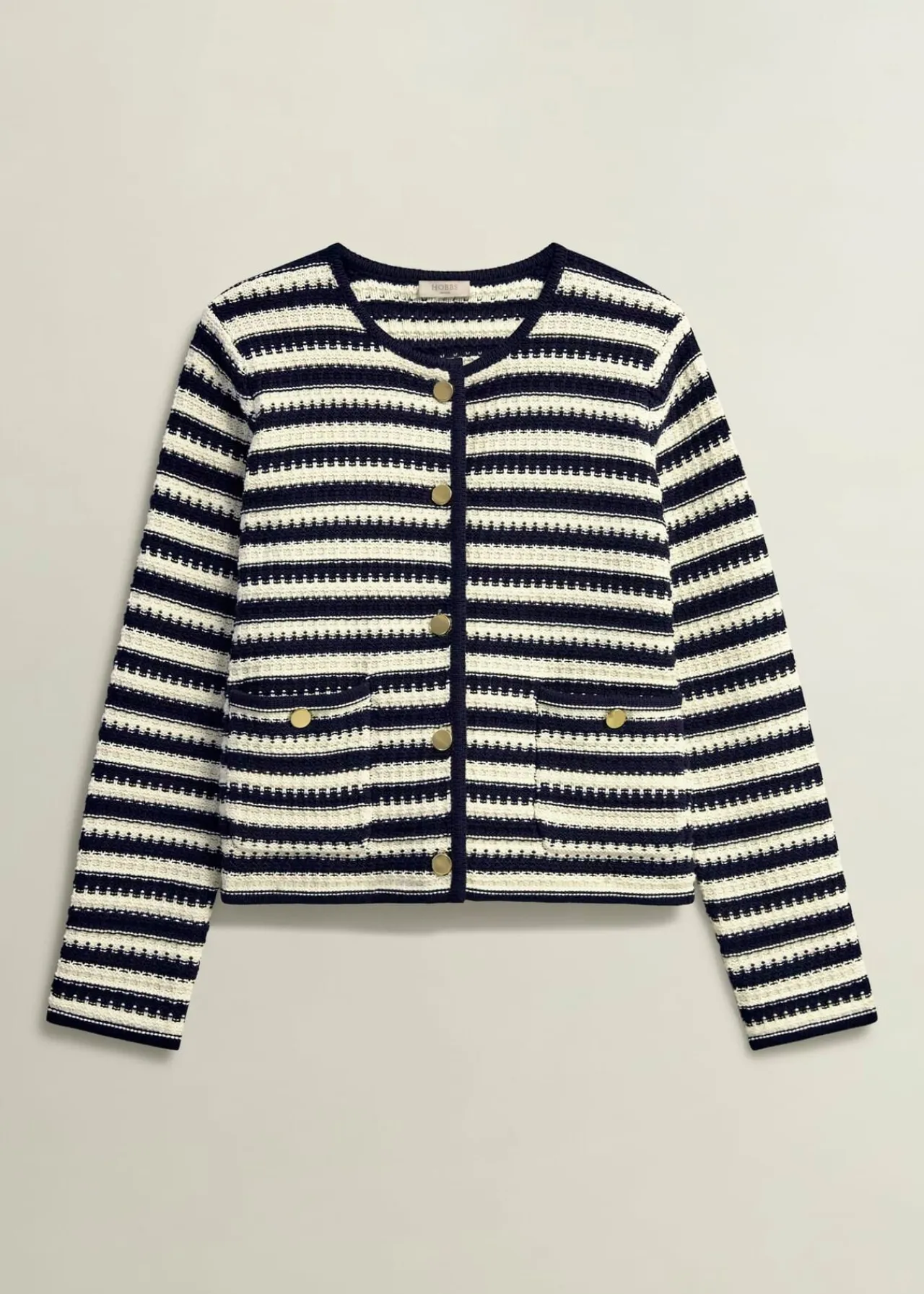 Hobbs Milly Cotton Knitted Jacket* Jumpers & Cardigans | Shop By Category