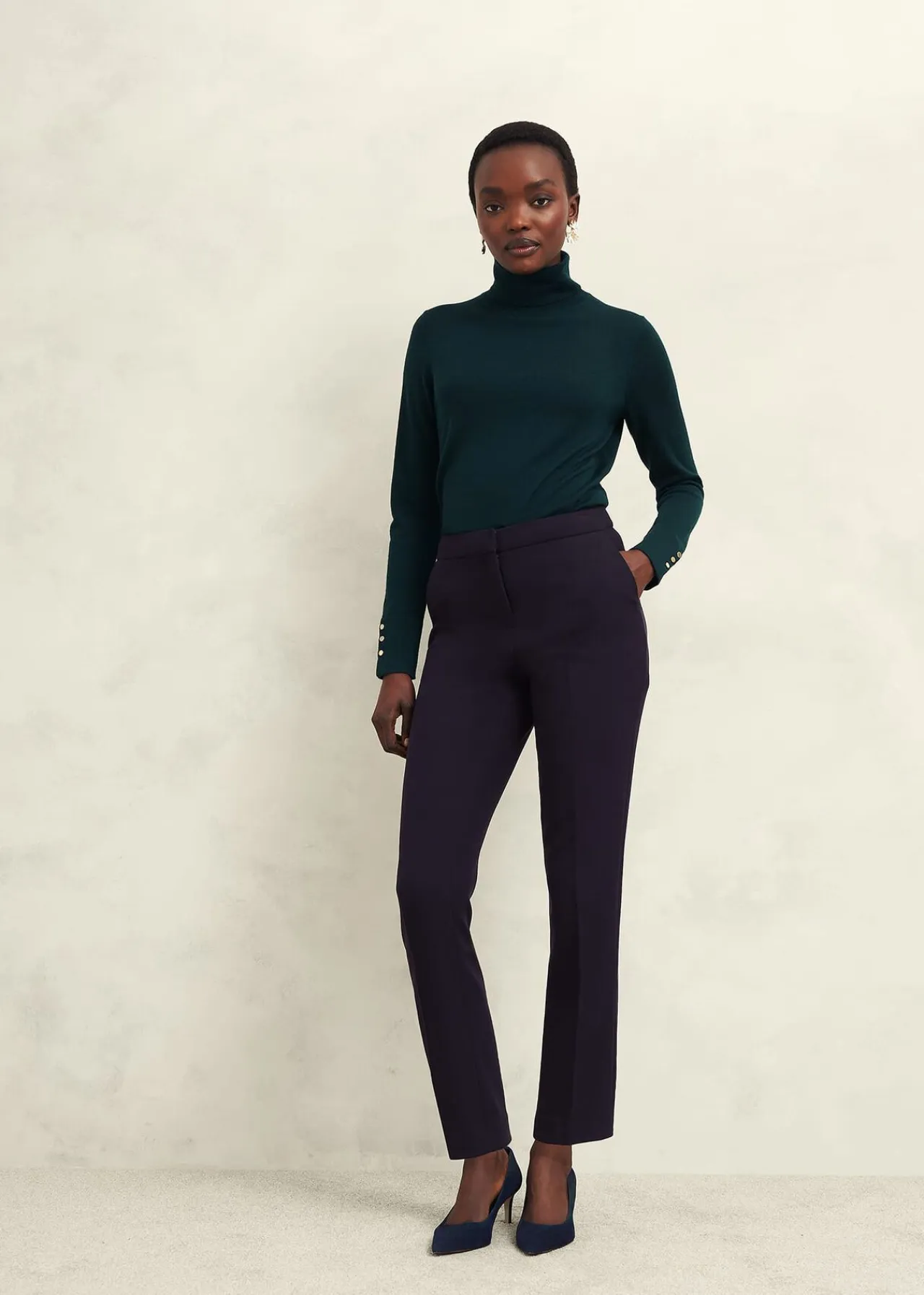 Hobbs Petite Aly Slim Trousers* Petite Workwear | Petite Collection
