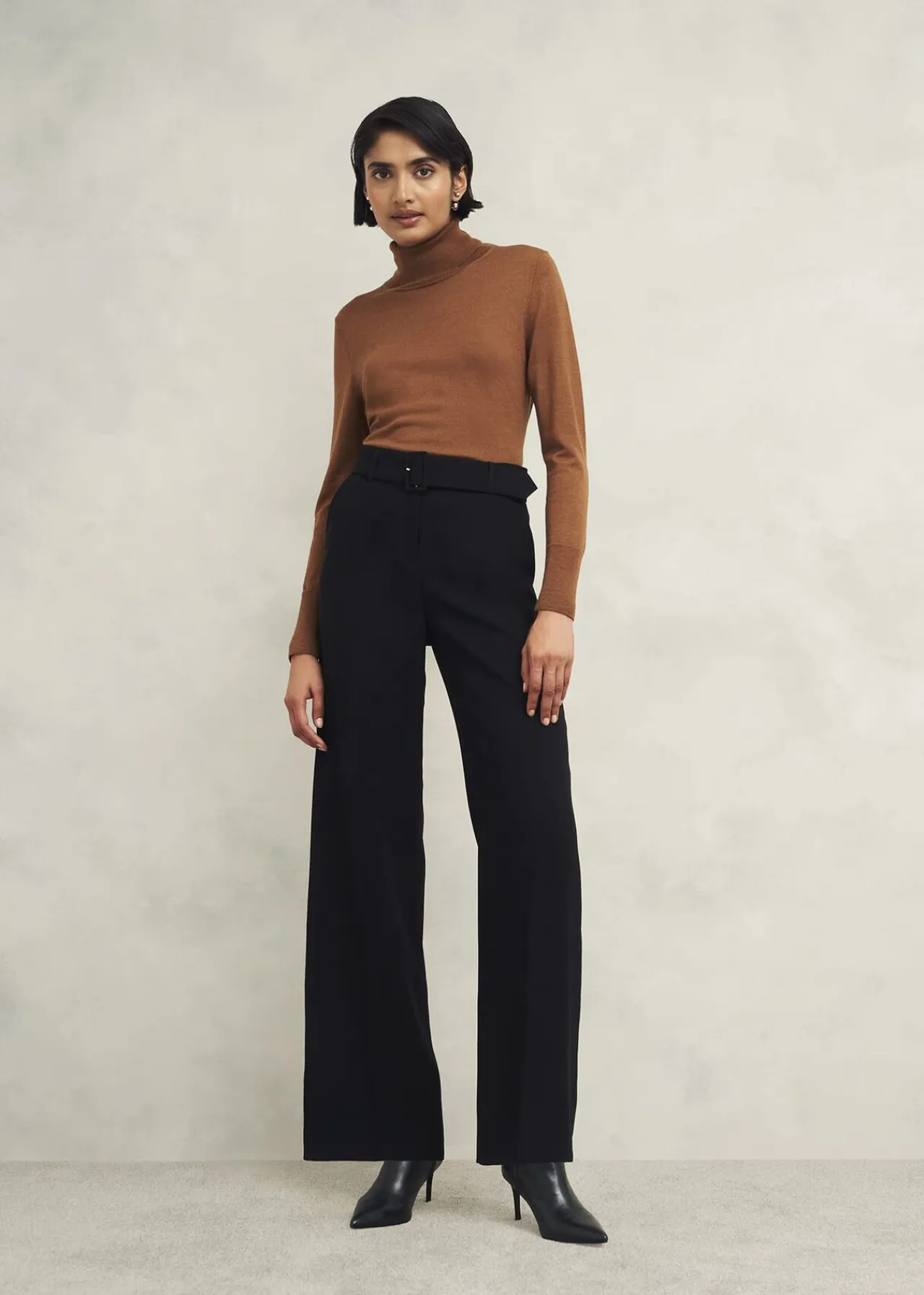 Hobbs Petite Drew Wide Trousers* Petite Workwear | Petite Collection