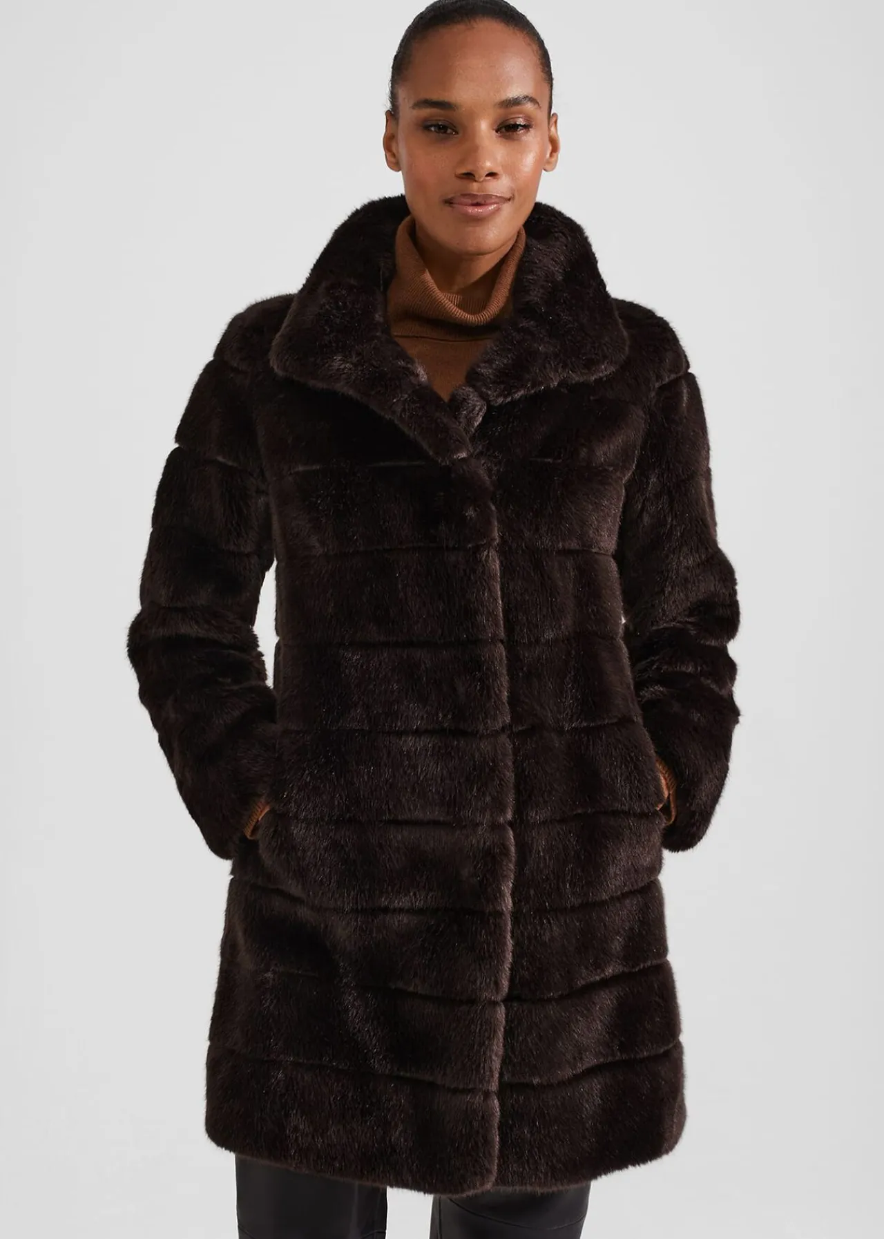 Hobbs Ros Faux Fur Coat* Coats & Jackets | Shop By Category
