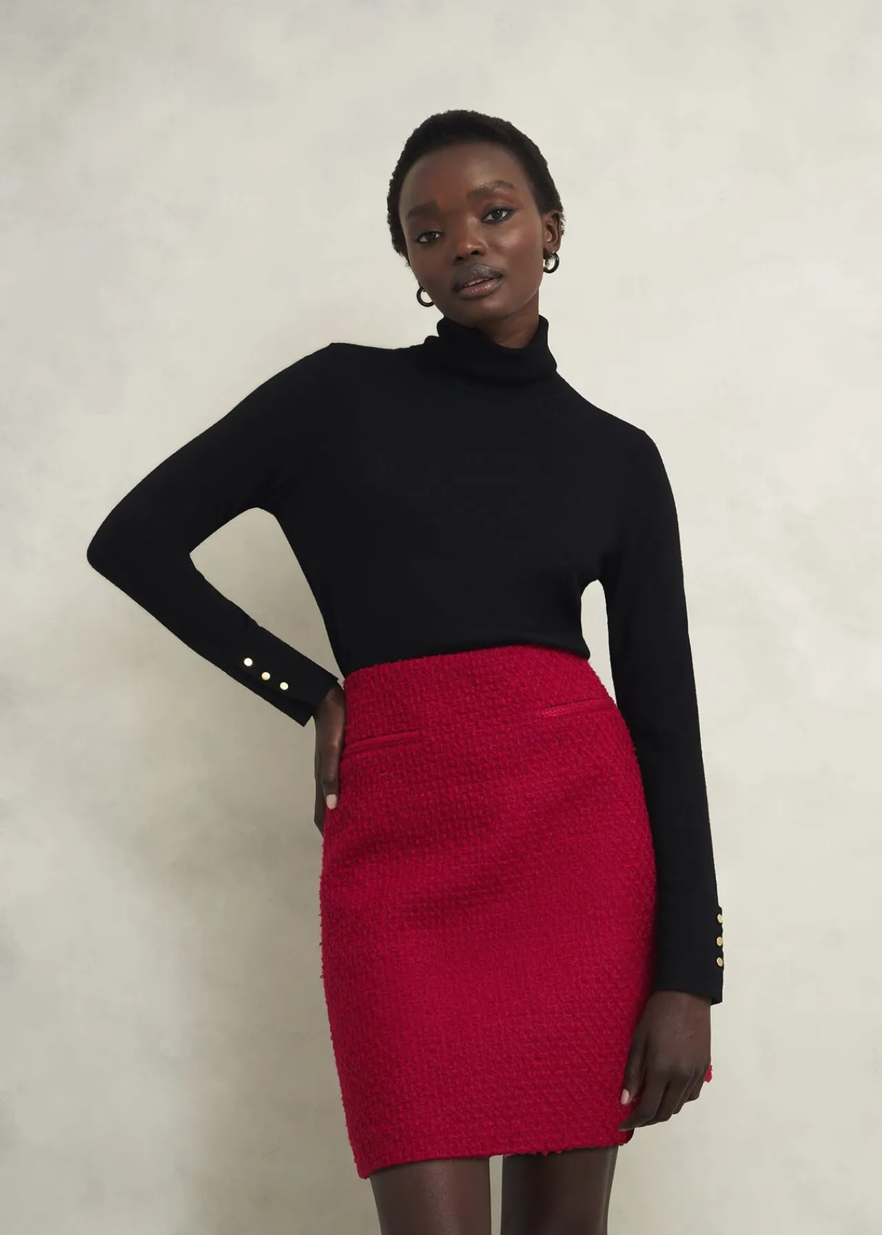 Hobbs Rosa Skirt With Wool* Workwear | Suits & Co-ords