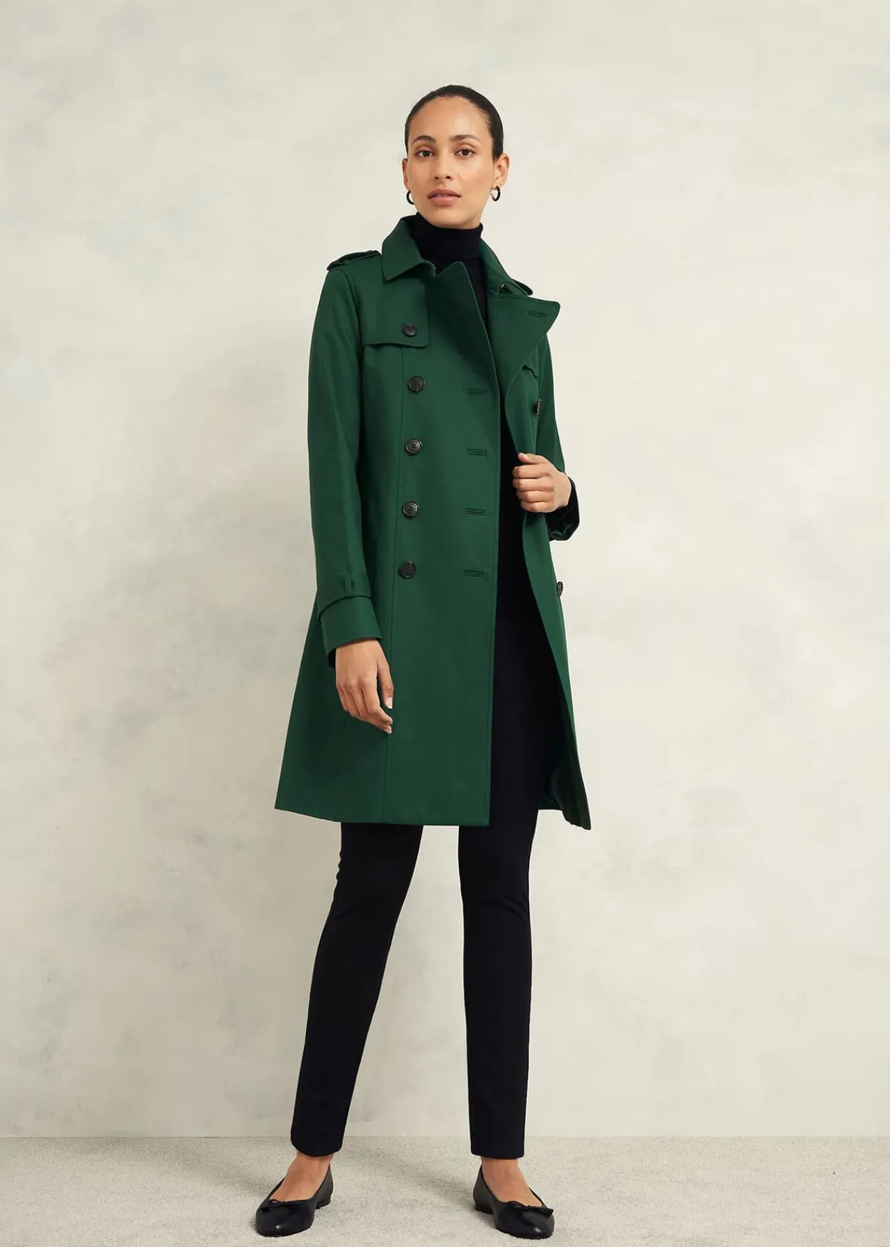 Hobbs Saskia Shower Resistant Trench Coat* Coats & Jackets | Shop By Category