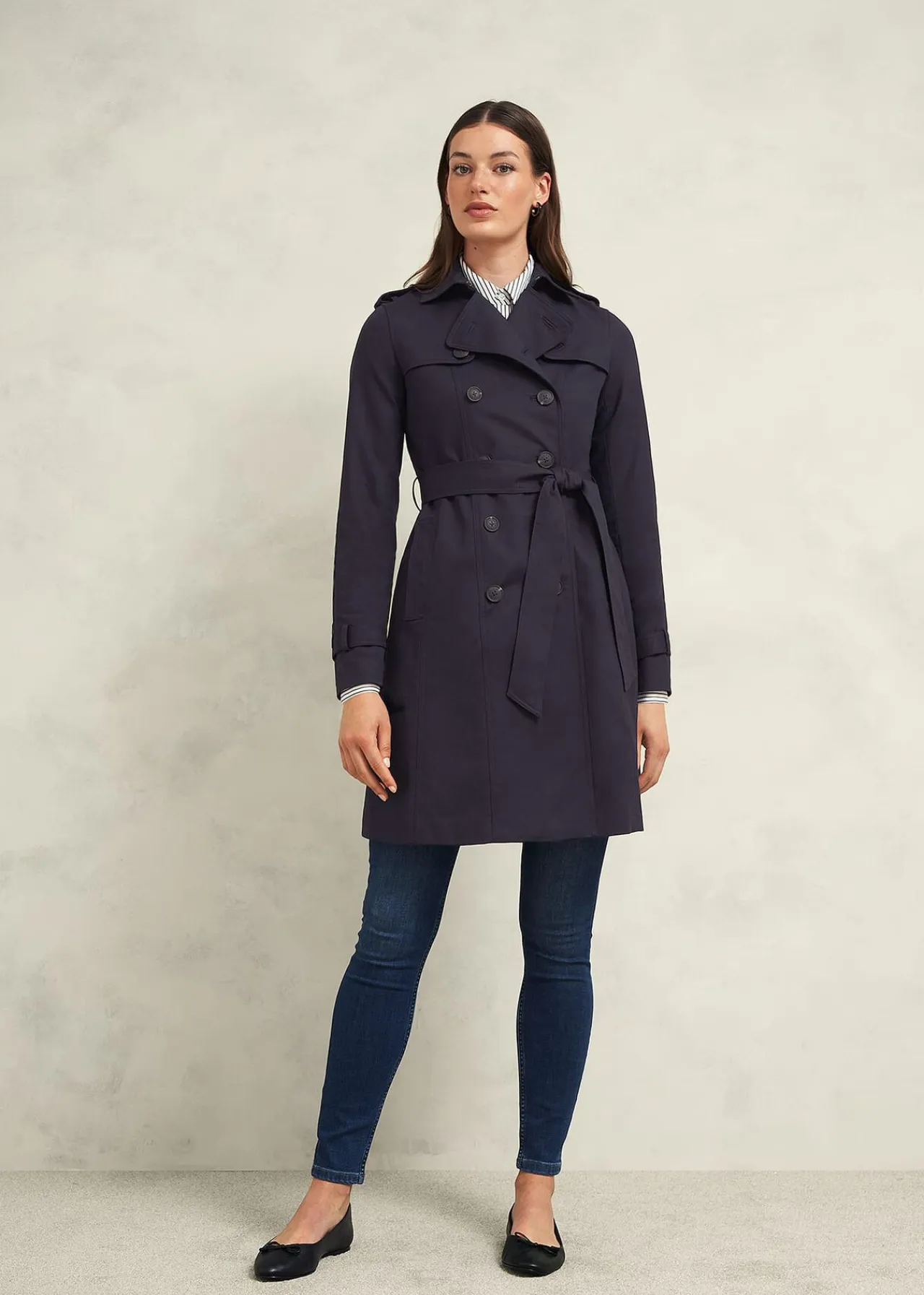 Hobbs Saskia Shower Resistant Trench Coat* Coats & Jackets | Shop By Category