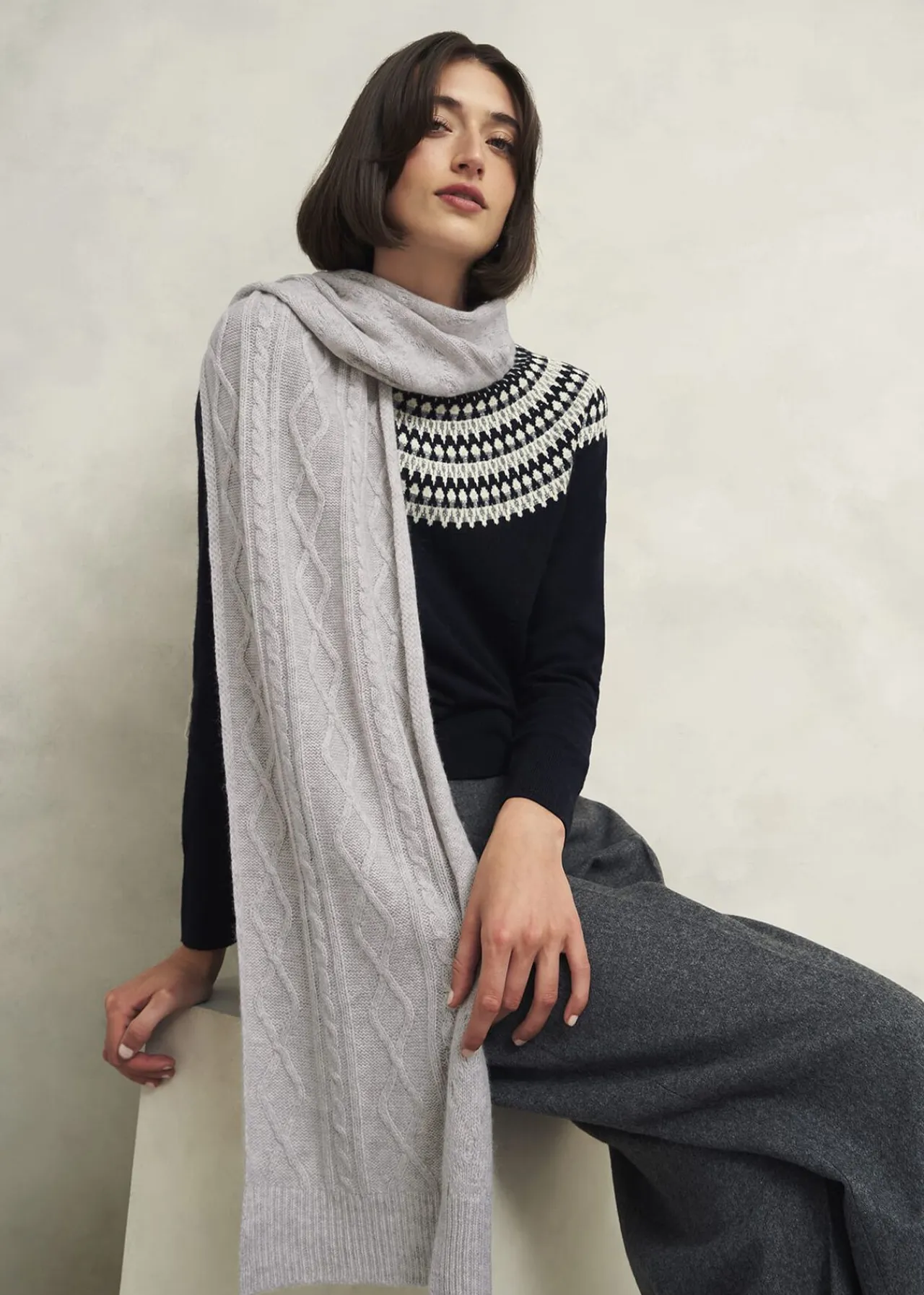 Hobbs Steph Wool Scarf* Winter Accessories | Scarves