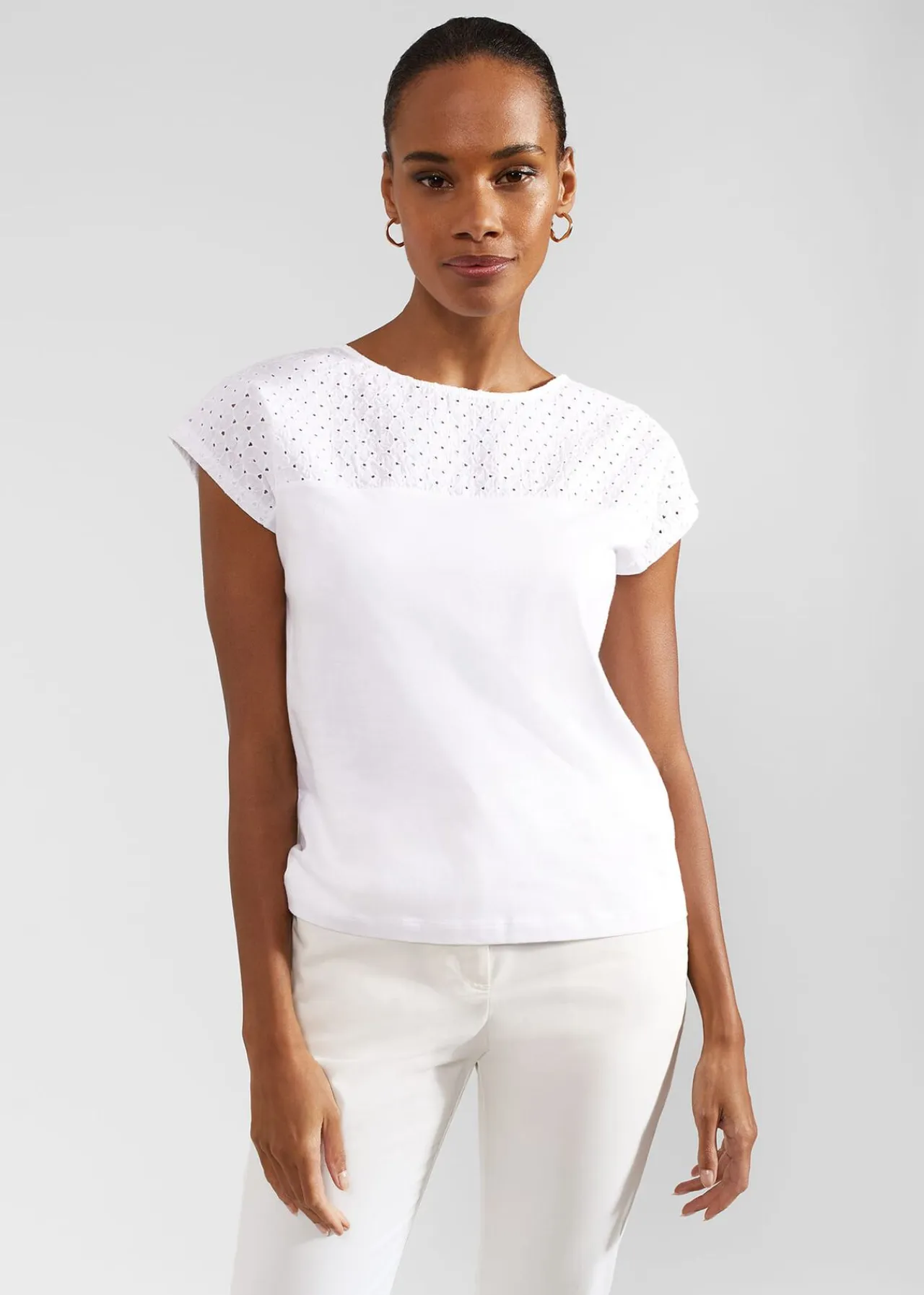 Hobbs Thea Cotton Broderie Top* Tops | Shop By Category