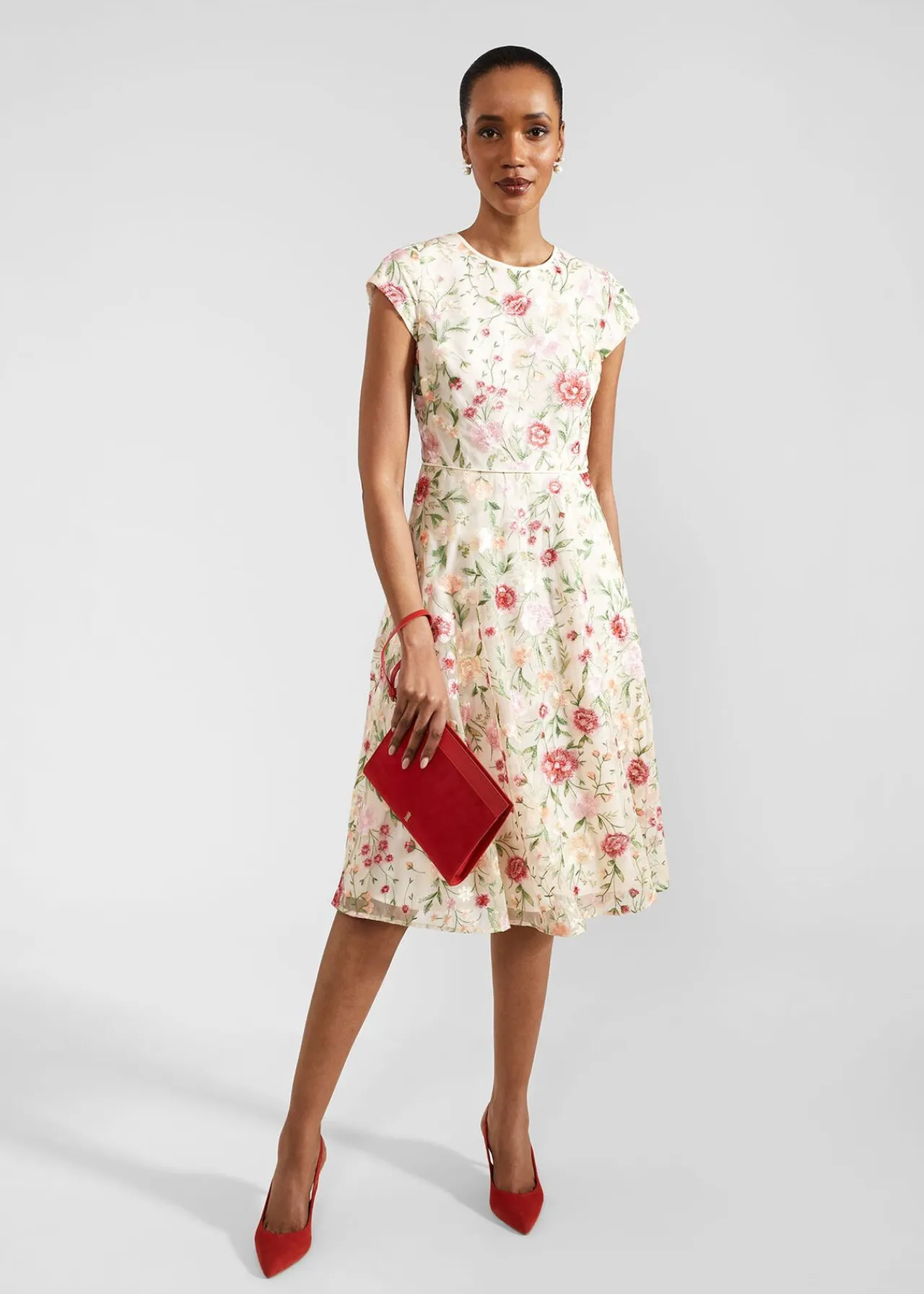 Hobbs Tia Embroidered Dress* Wedding Guest Outfits | Shop By Category