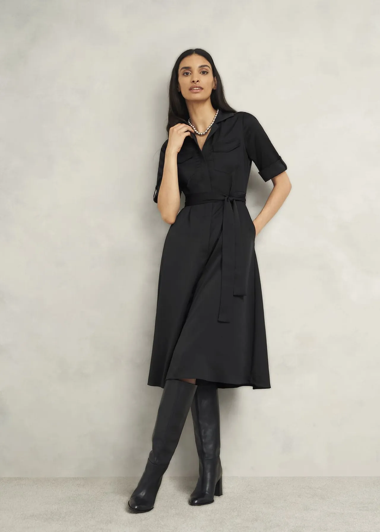 Hobbs Towneley Satin Dress* Shop By Category | Shop By Edit