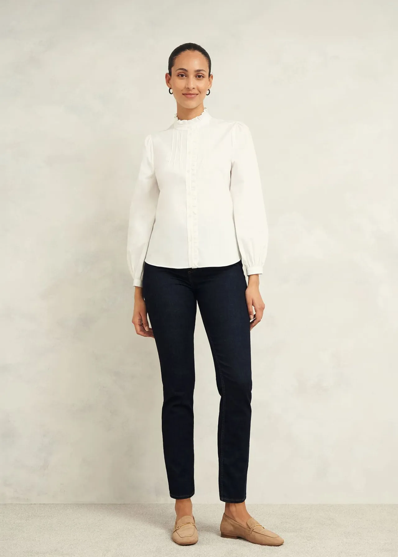 Hobbs Trinity Cotton Blouse* Workwear | Tops