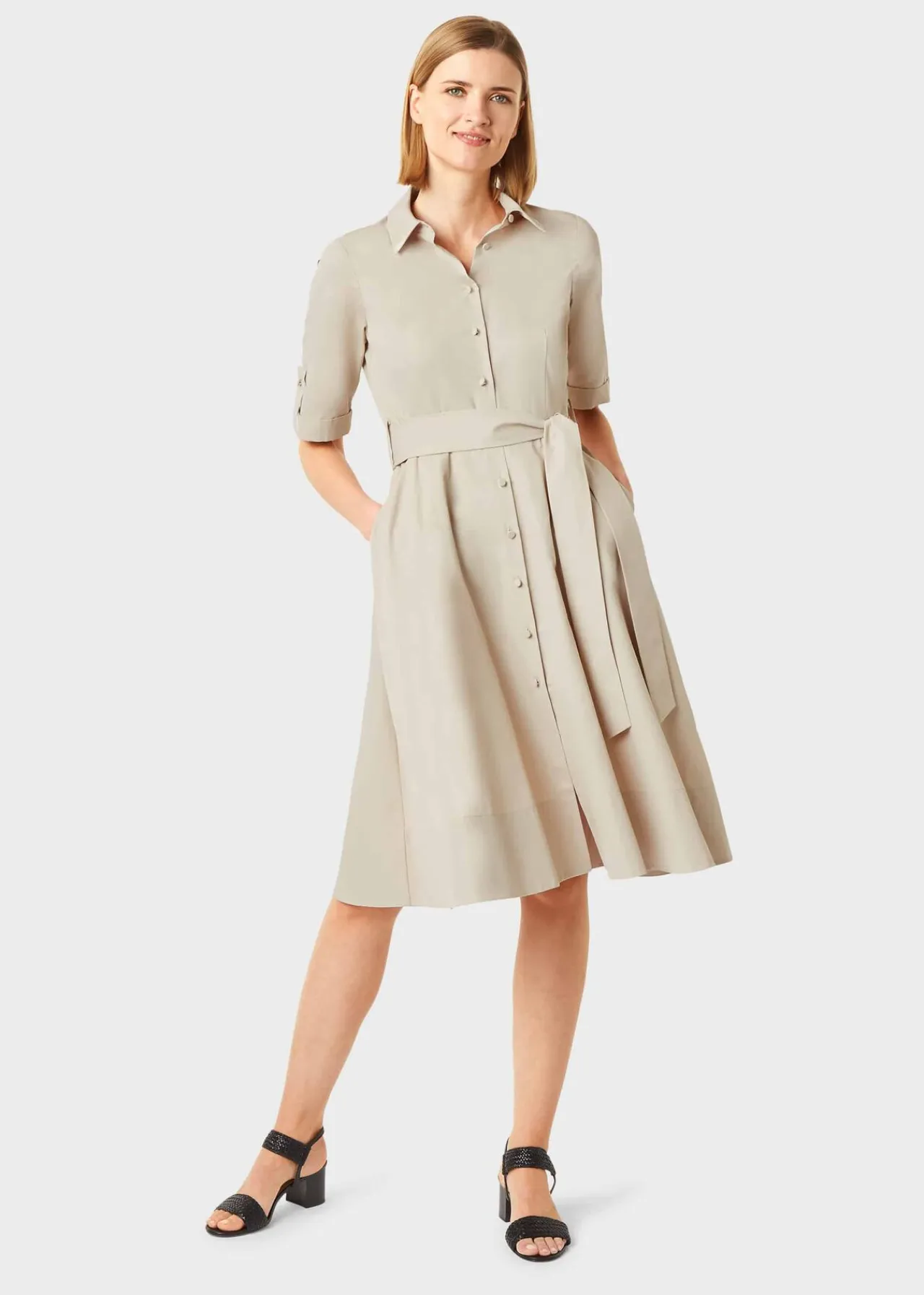 Hobbs Tyra Fit And Flare Dress* Workwear | Shop By Category