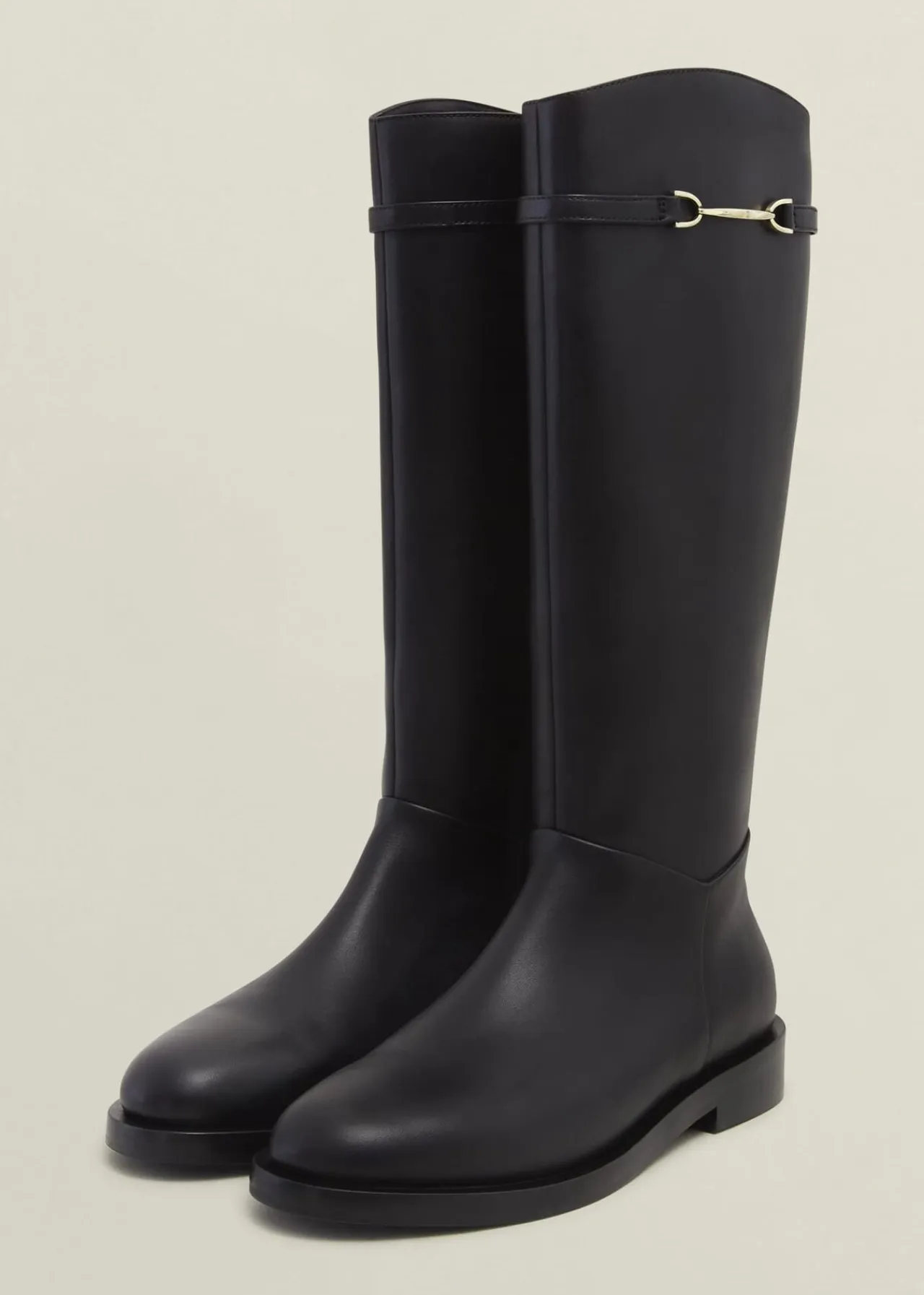 Hobbs Uma Leather Knee Boots* Boots | Shop By Category
