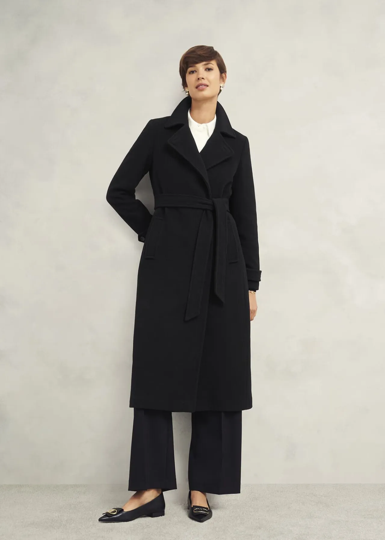 Hobbs Yasmina Wool Blend Coat* Wool Coats | Coats & Jackets