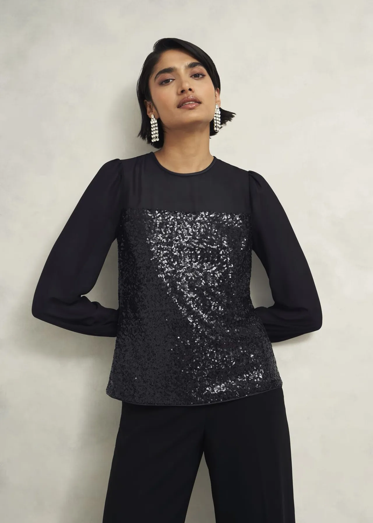 Hobbs Zariah Sequin Top* Shop By Category | Shop By Edit